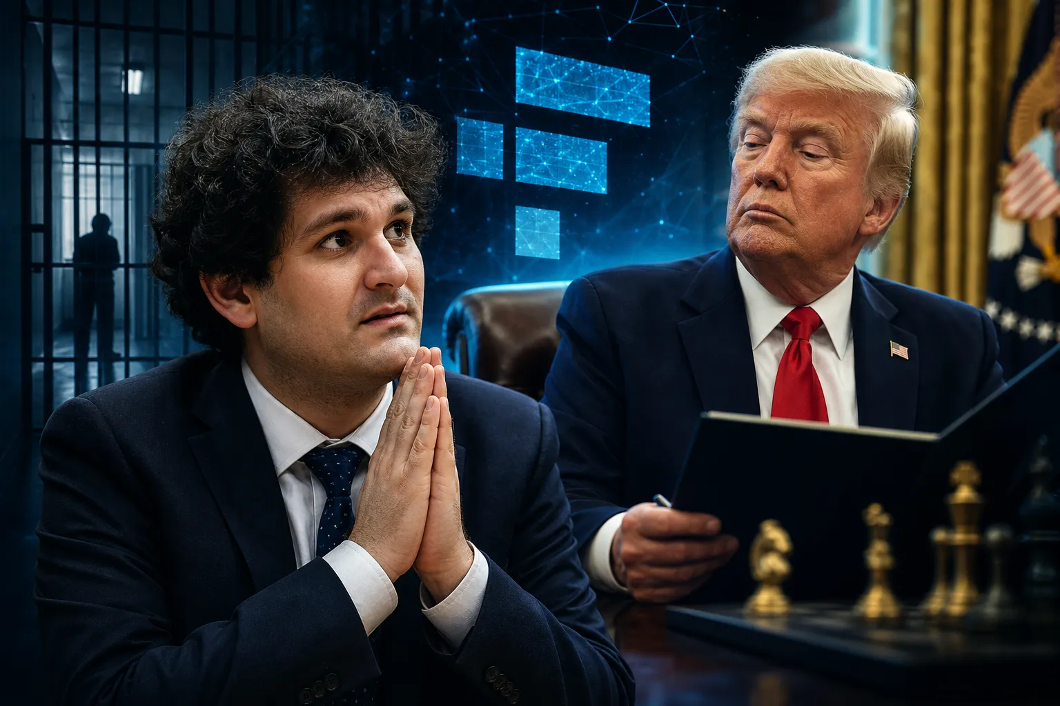 FTX qalmaqalında yeni mərhələ: Sam Bankman-Fried Trumpdan əfv istəyir