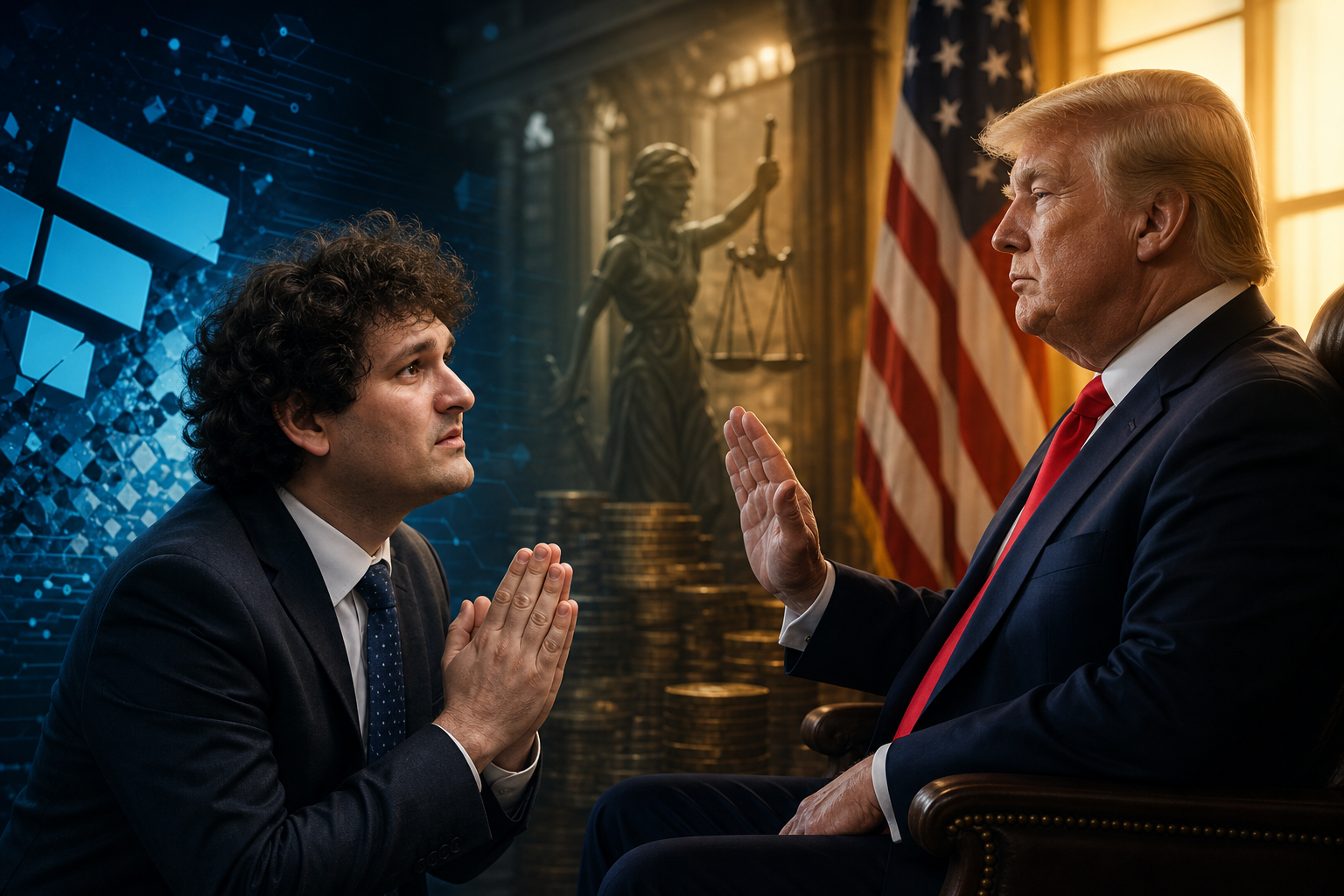 FTX qalmaqalında yeni mərhələ: Sam Bankman-Fried Trumpdan əfv istəyir