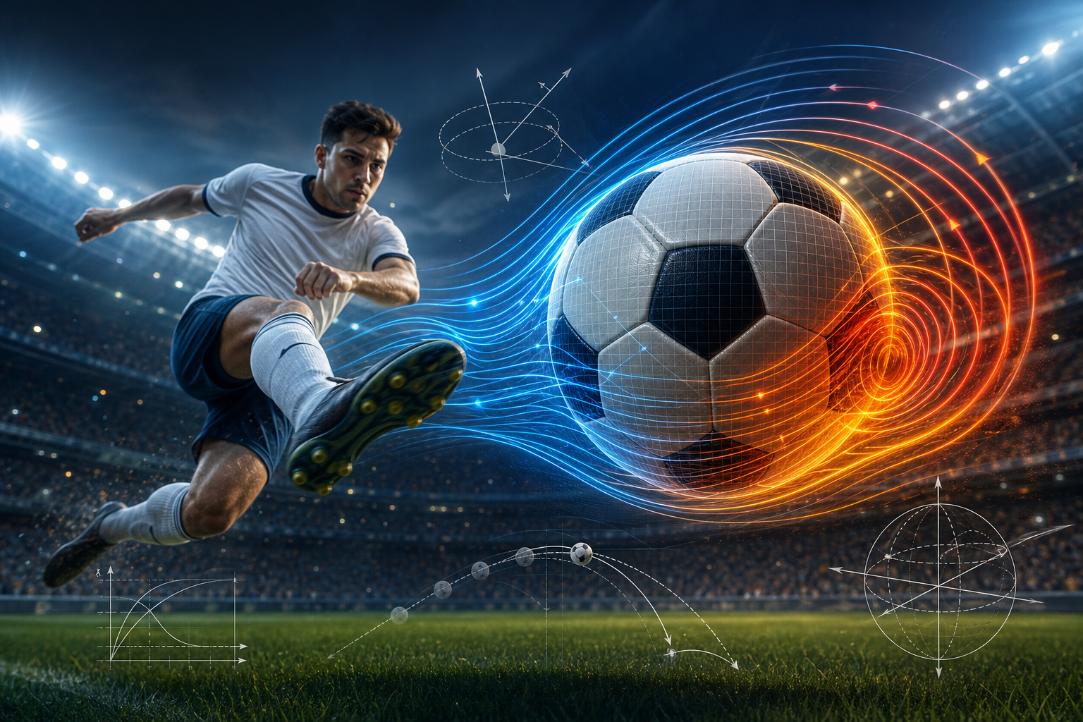 Futbolçular topu havada necə döndərir? Sehr deyil, fizikadır