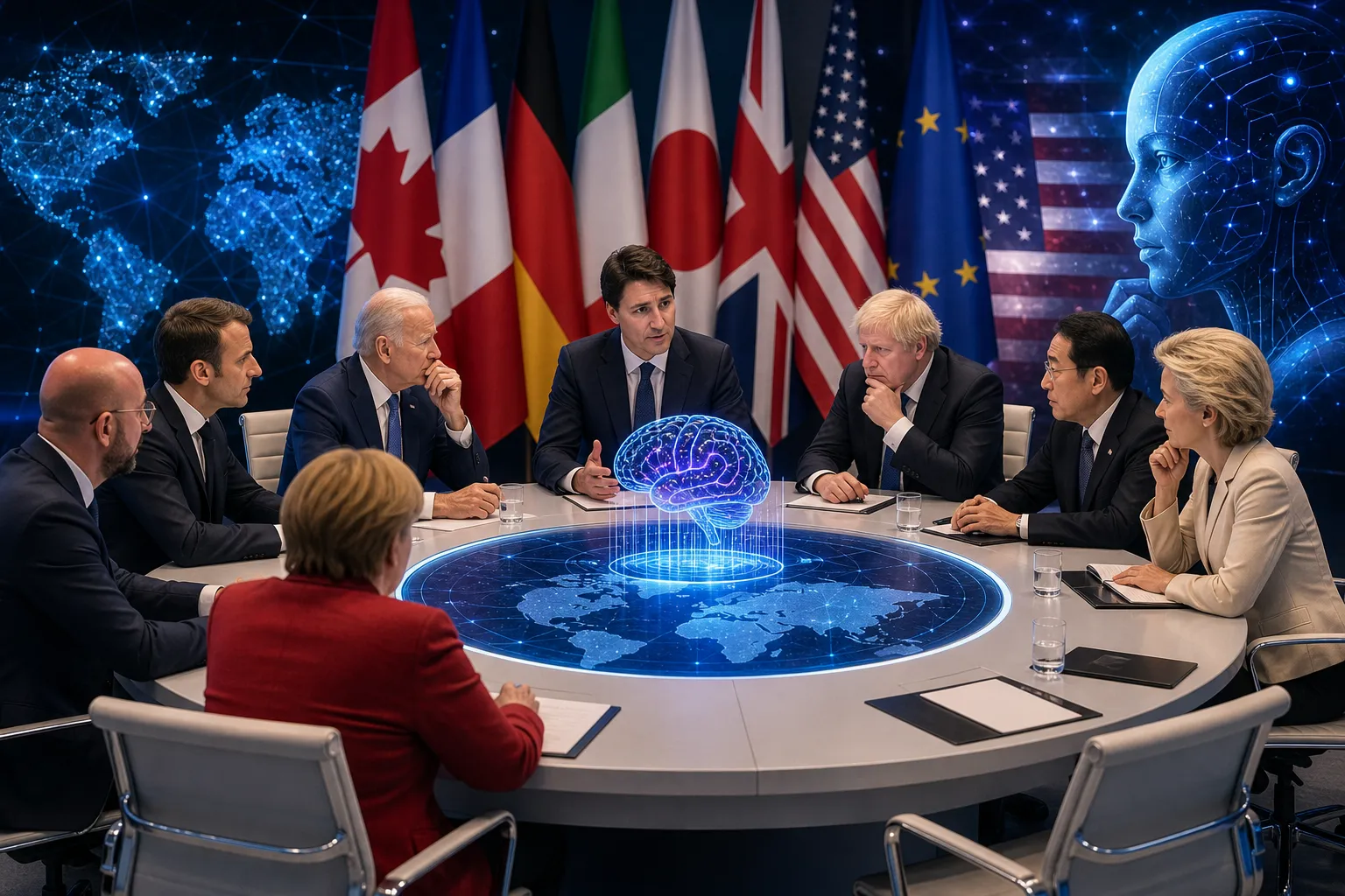 G7-də AI həyəcanı: Dünya liderləri ABŞ modellərindən asılı qalmaq istəmir