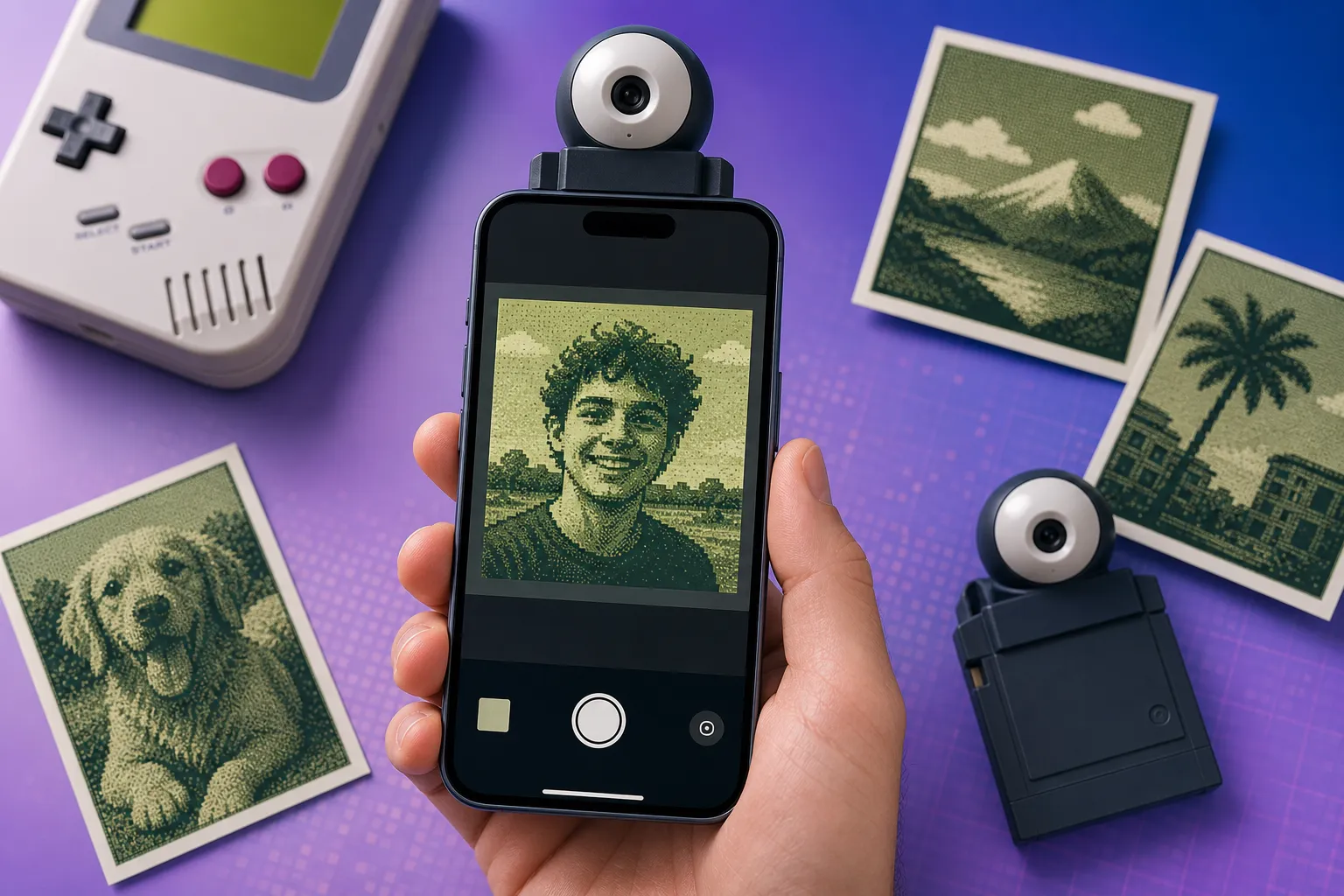 Game Boy Camera telefonlara gəldi: 1998-in piksel estetikasını indi cibində daşı