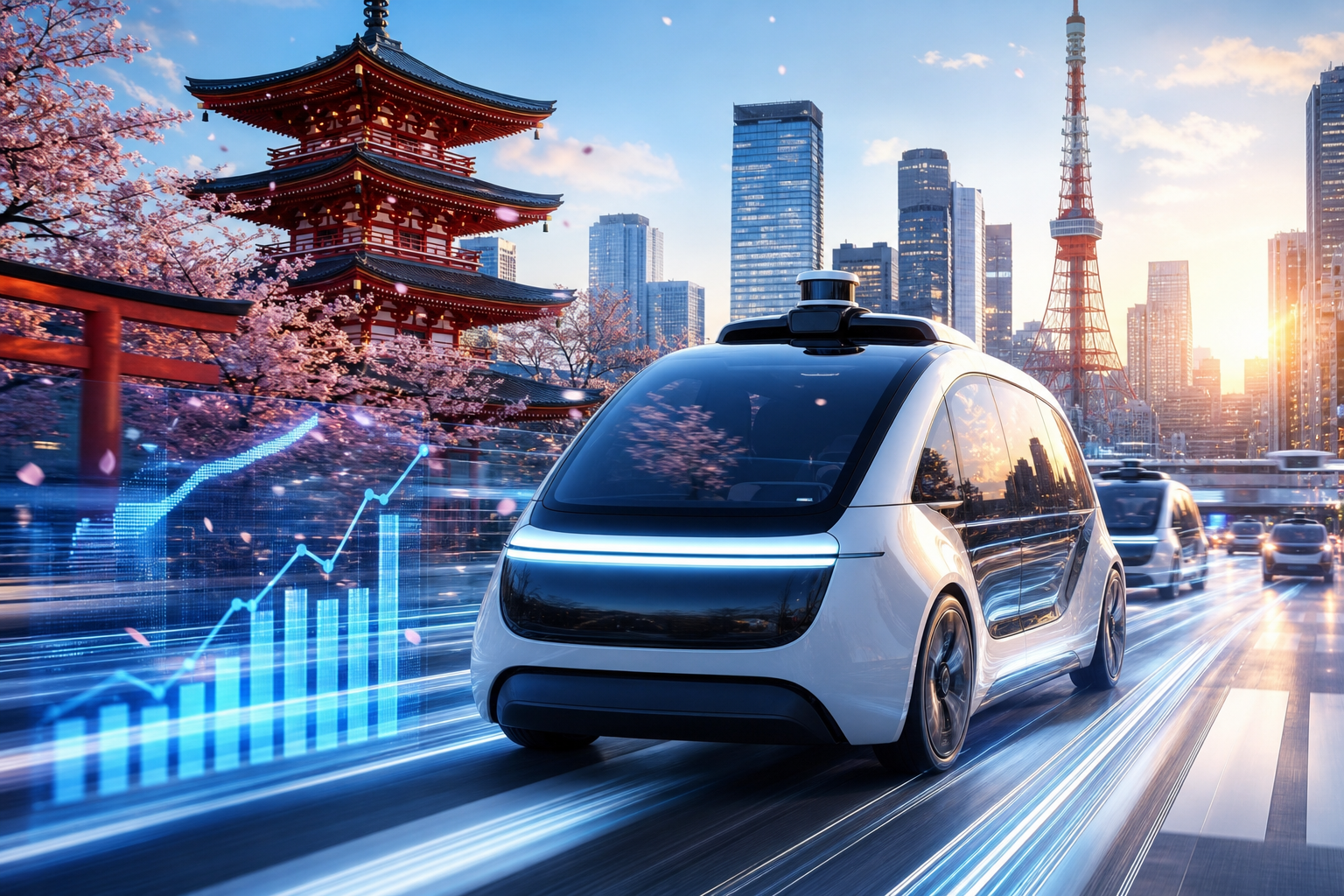 Go Yaponiyanın ən böyük IPO-sundan sonra robotaksi yarışına daha sürətli girir