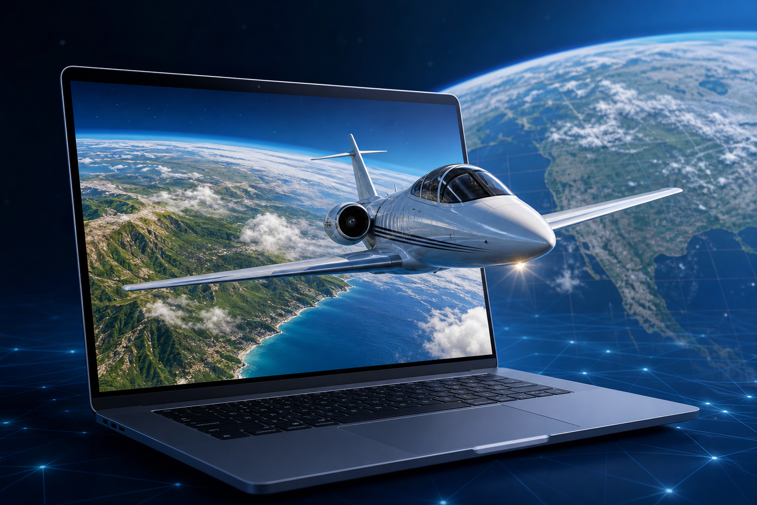Google Earth-un gizli uçuş simulyatoru artıq brauzerdə pulsuz açıldı