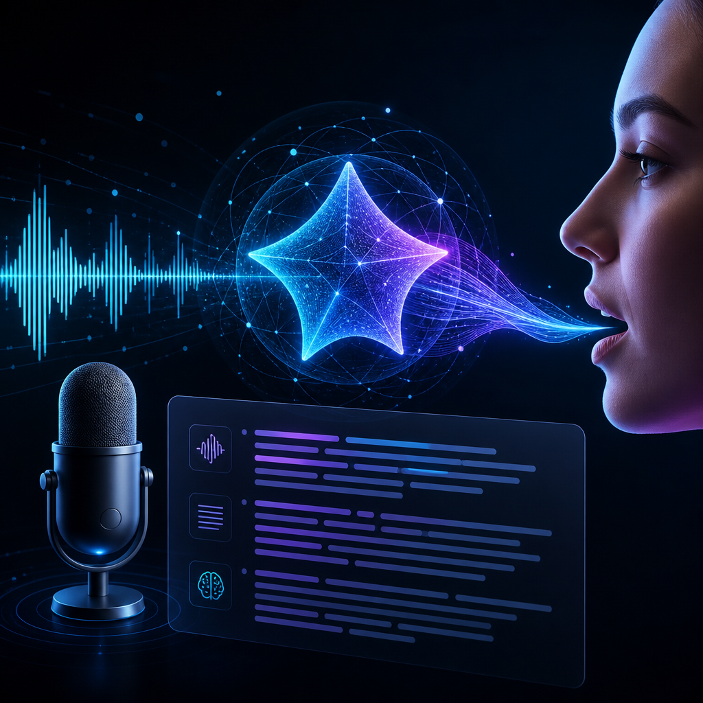 Google Gemini 3.5 Transcribe ilə səsi mətnə çevirməyi daha ağıllı edir