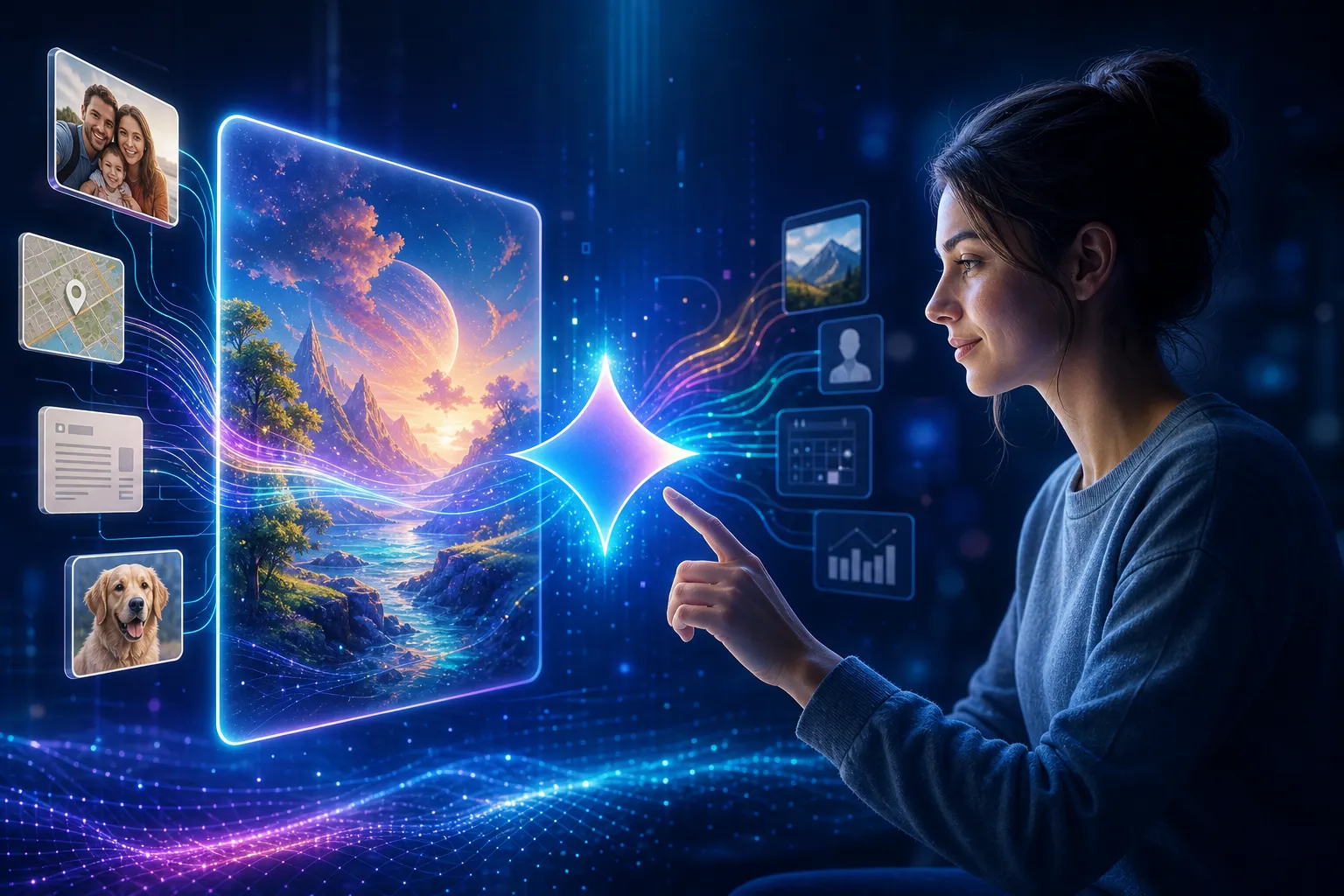 Google Gemini-də şəxsi məlumatlara əsaslanan AI şəkil yaratmanı pulsuz etdi