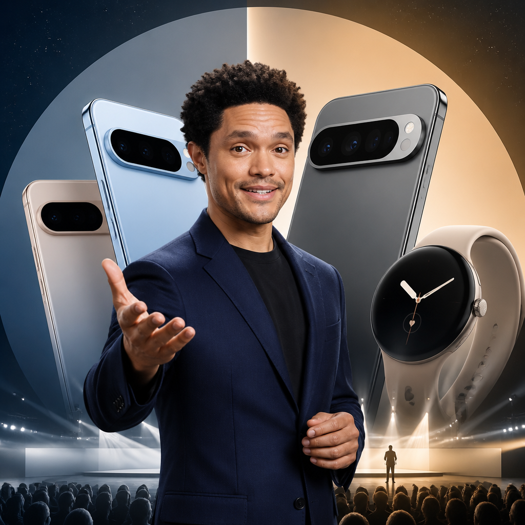 Google Pixel 11 təqdimatını Trevor Noah aparacaq: yeni telefonlar, saat və ulduzlu şou gəlir