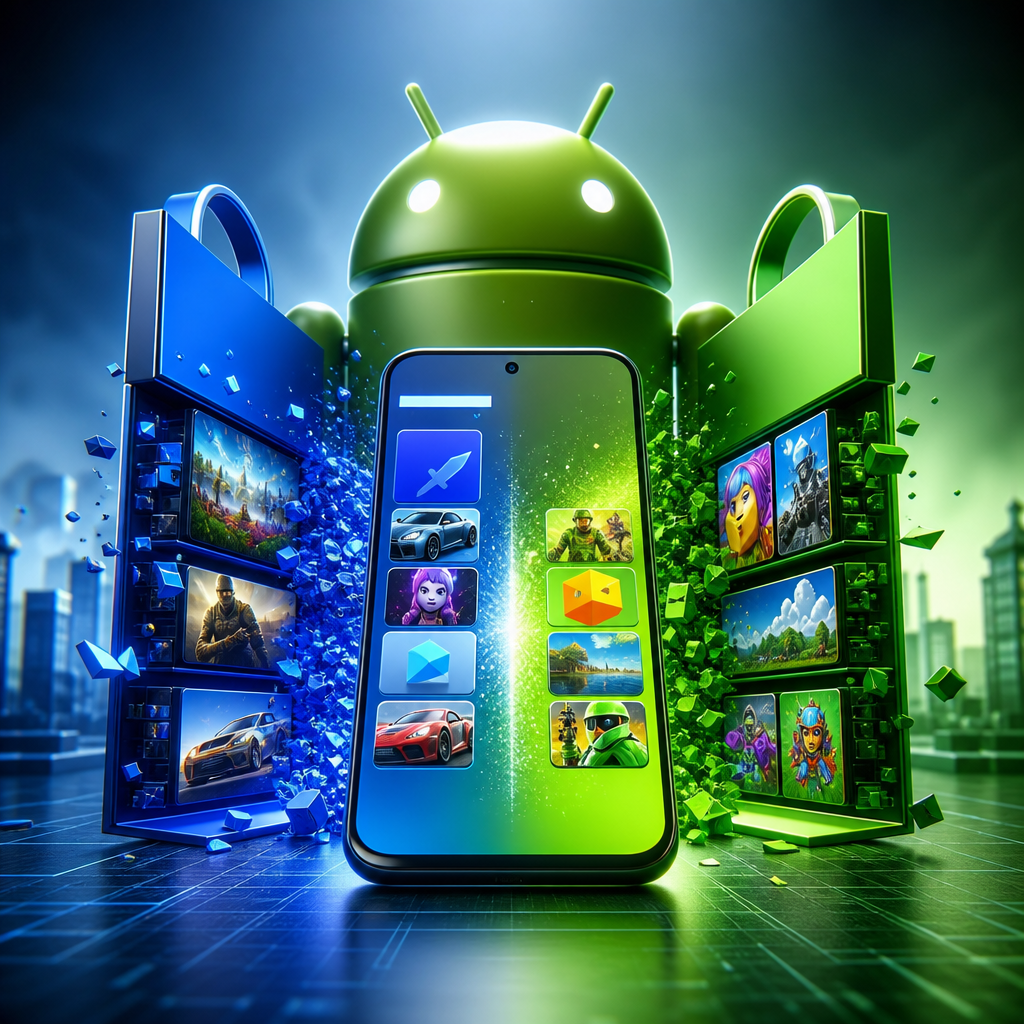 Google Play-də ilk rəqib tətbiq mağazası göründü: Epic mübarizəsi Android-i dəyişir