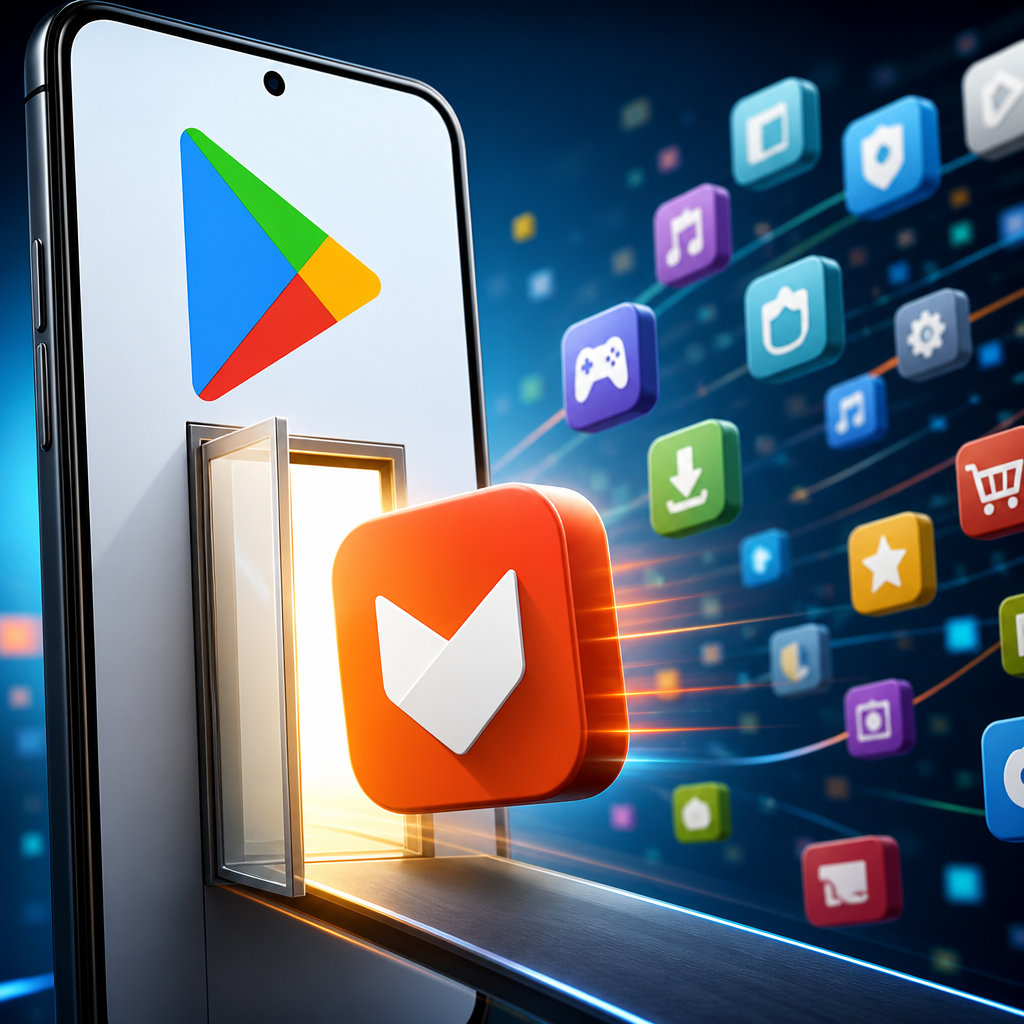 Google Play-də tarixi dəyişiklik: Rəqib tətbiq mağazası Aptoide artıq içəridədir