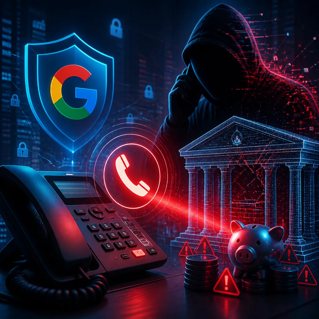 Google xəbərdarlıq edir: hakerlər maliyyə şirkətlərini telefon zəngləri ilə tələyə salır