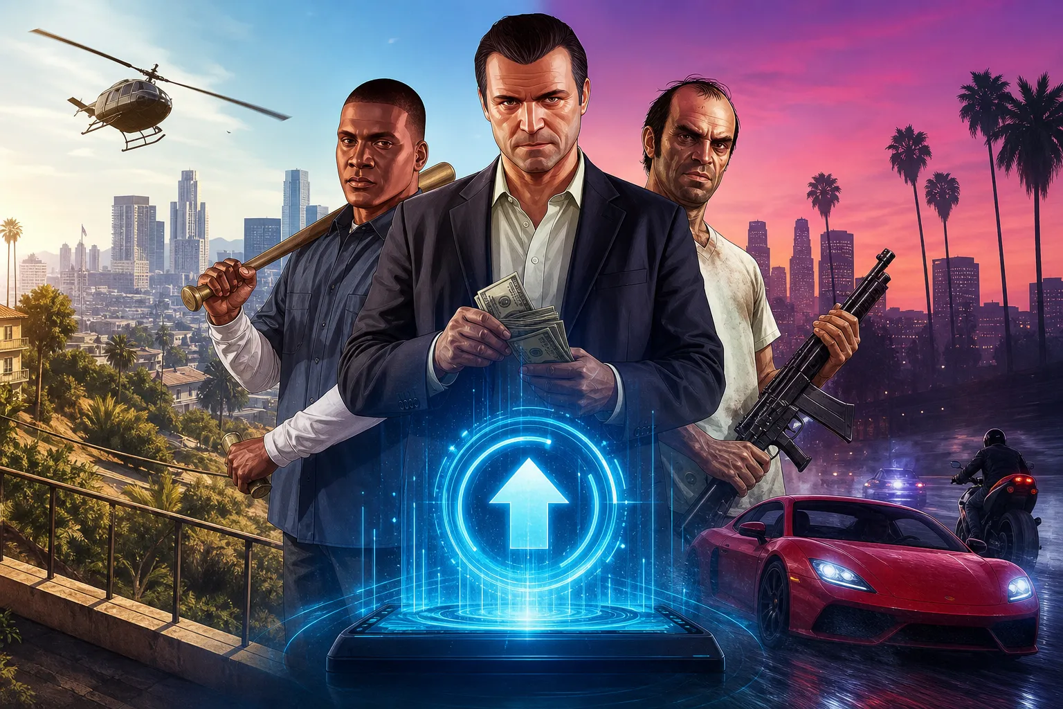GTA 5 sahiblərinə pulsuz yeniləmə: Rockstar GTA 6 öncəsi oyunçuları geri çağırır