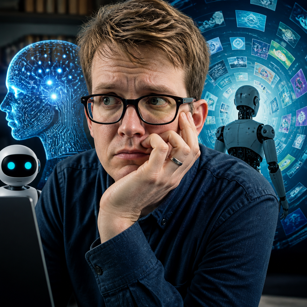 Hank Green AI-dan həddən artıq istifadə etdiyini etiraf etdi: “Bu, sağlam deyil”