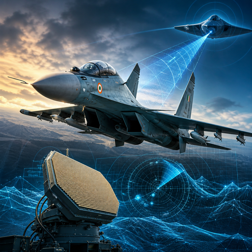 Hindistan Su-30MKI qırıcılarını Virupaksha radarı ilə “stealth ovçusuna” çevirir