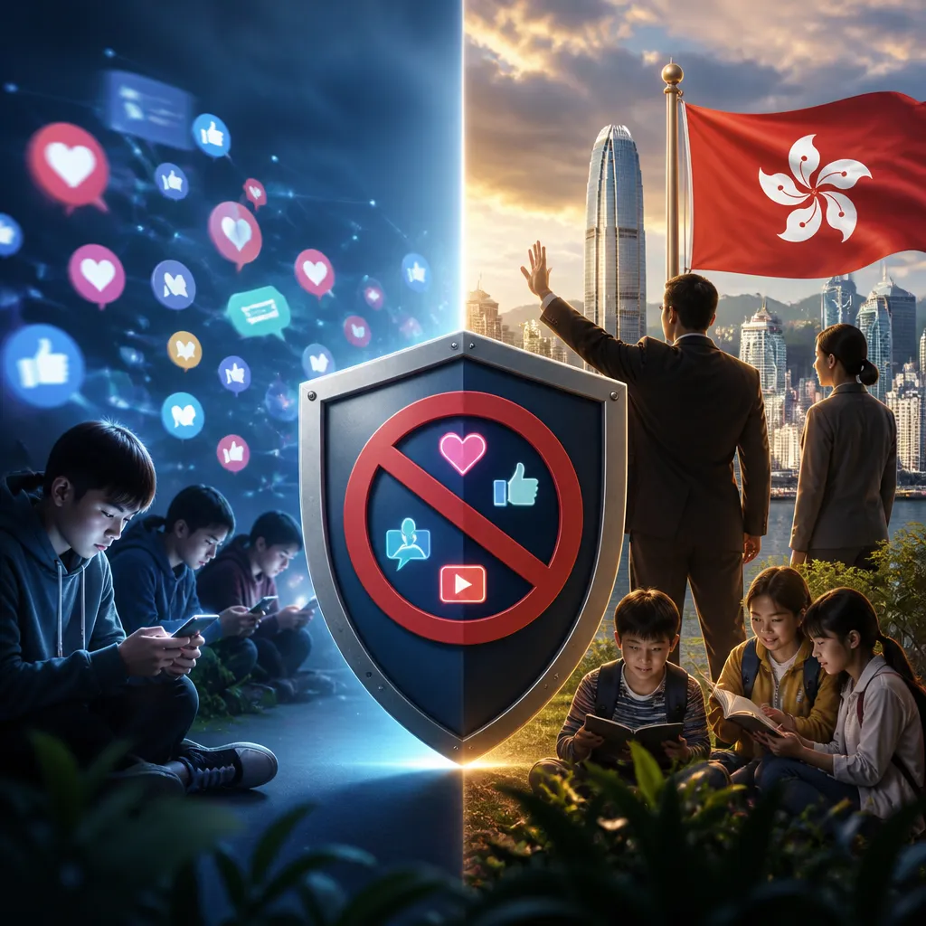 Hong Kongda 16 yaşdan kiçiklər üçün sosial media qadağası tələb olunur: hökumət geri çəkilir