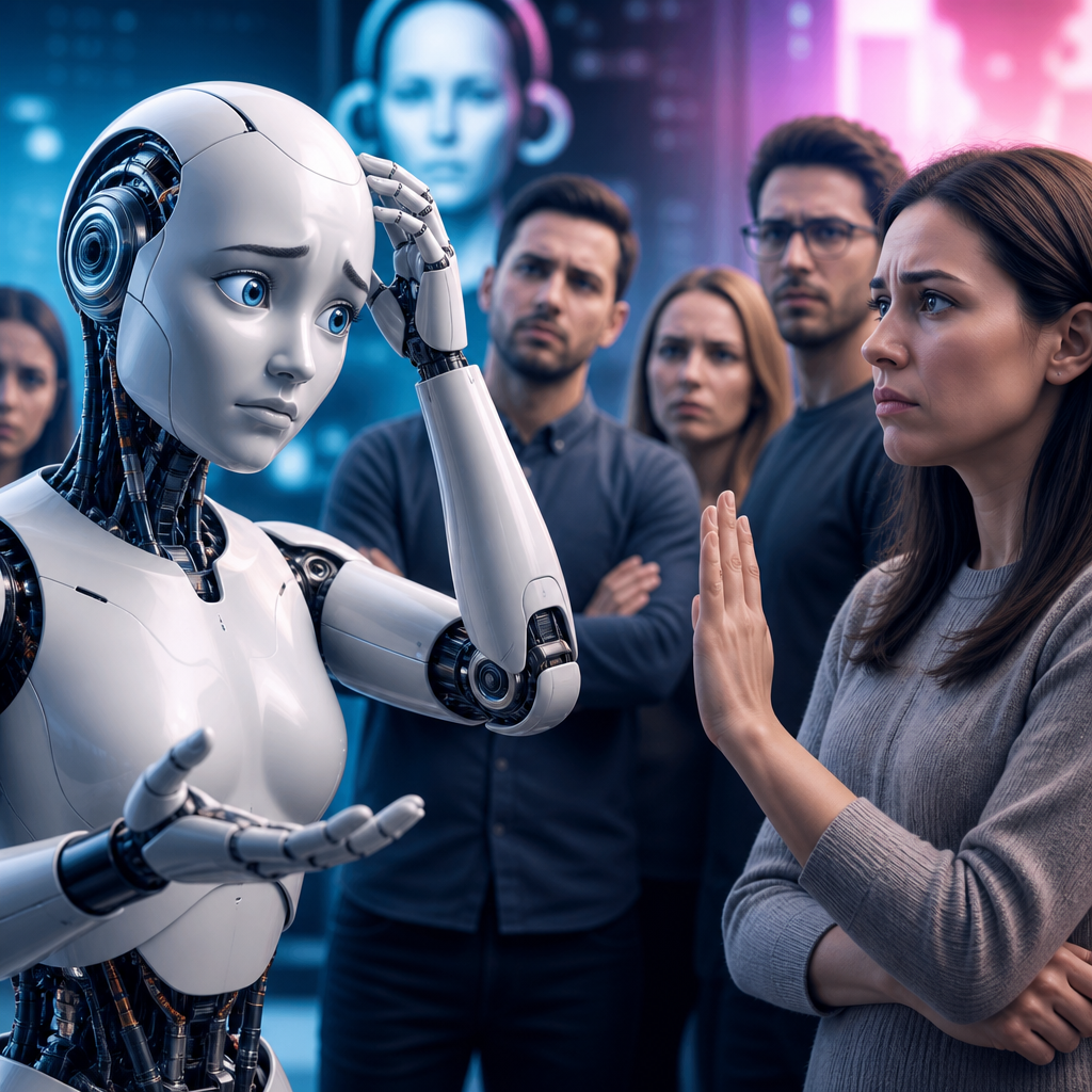 İfadəli humanoid robotlar səhv edəndə insanlar niyə onlara daha az güvənir?