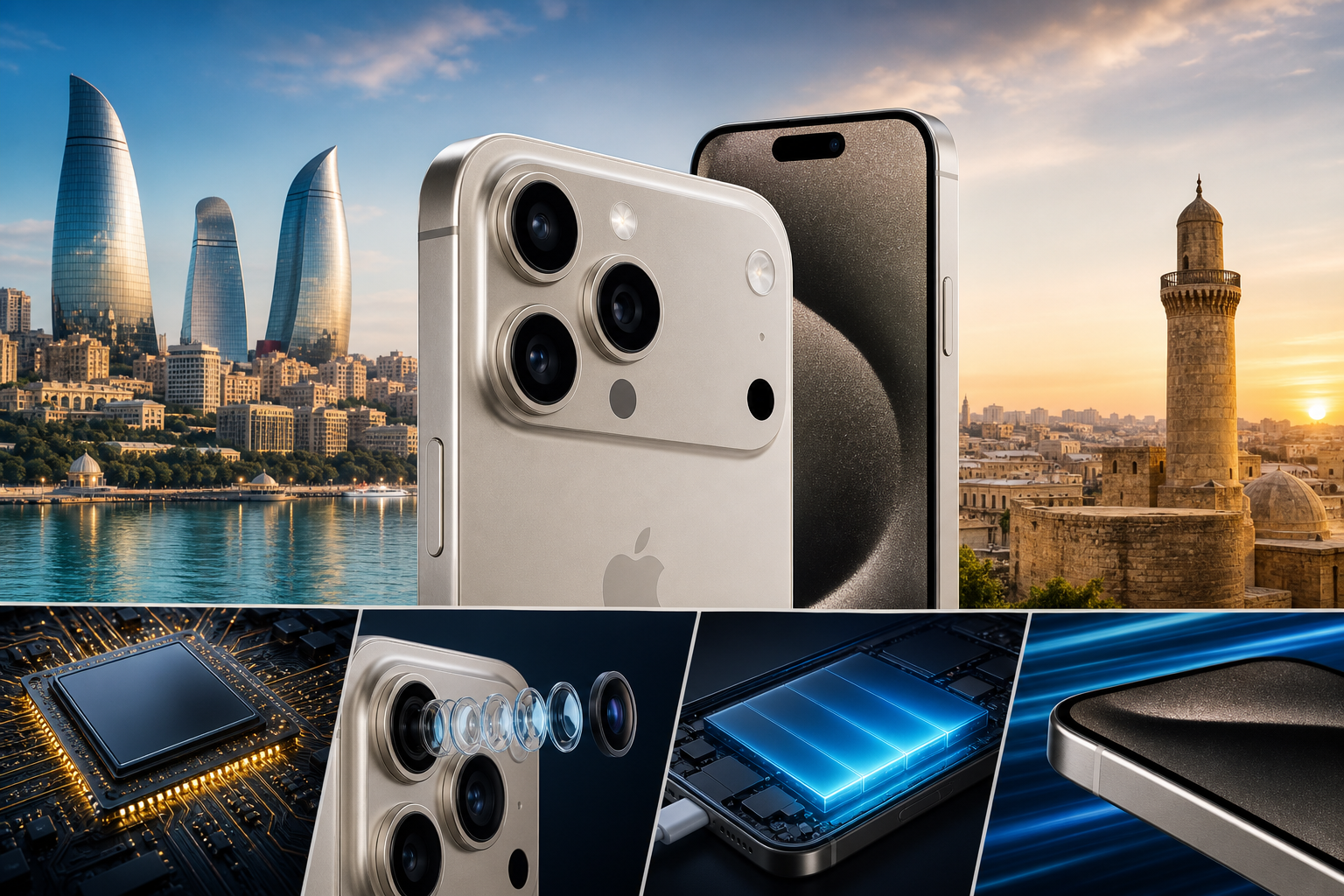 iPhone 17 Pro Max Azərbaycanda: Tam Rəy — A19 Pro, Kamera, Batareya 2026