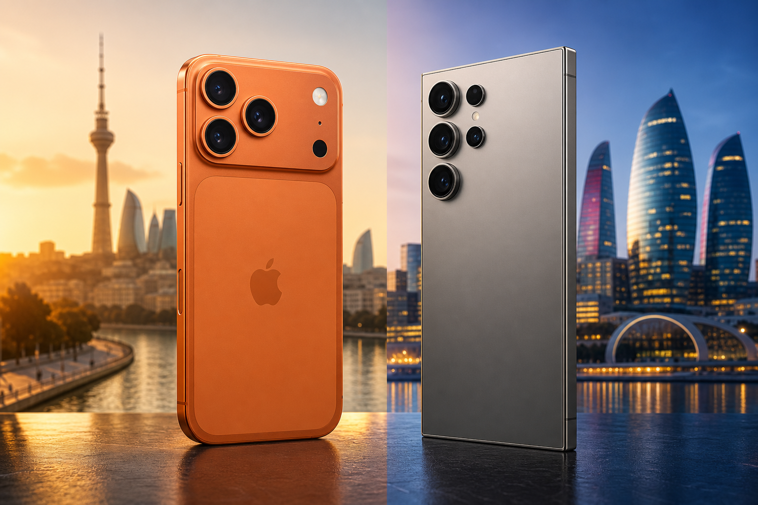 iPhone 17 Pro Max vs Samsung Galaxy S26 Ultra: Azərbaycanda hansını almaq lazımdır? (2026)