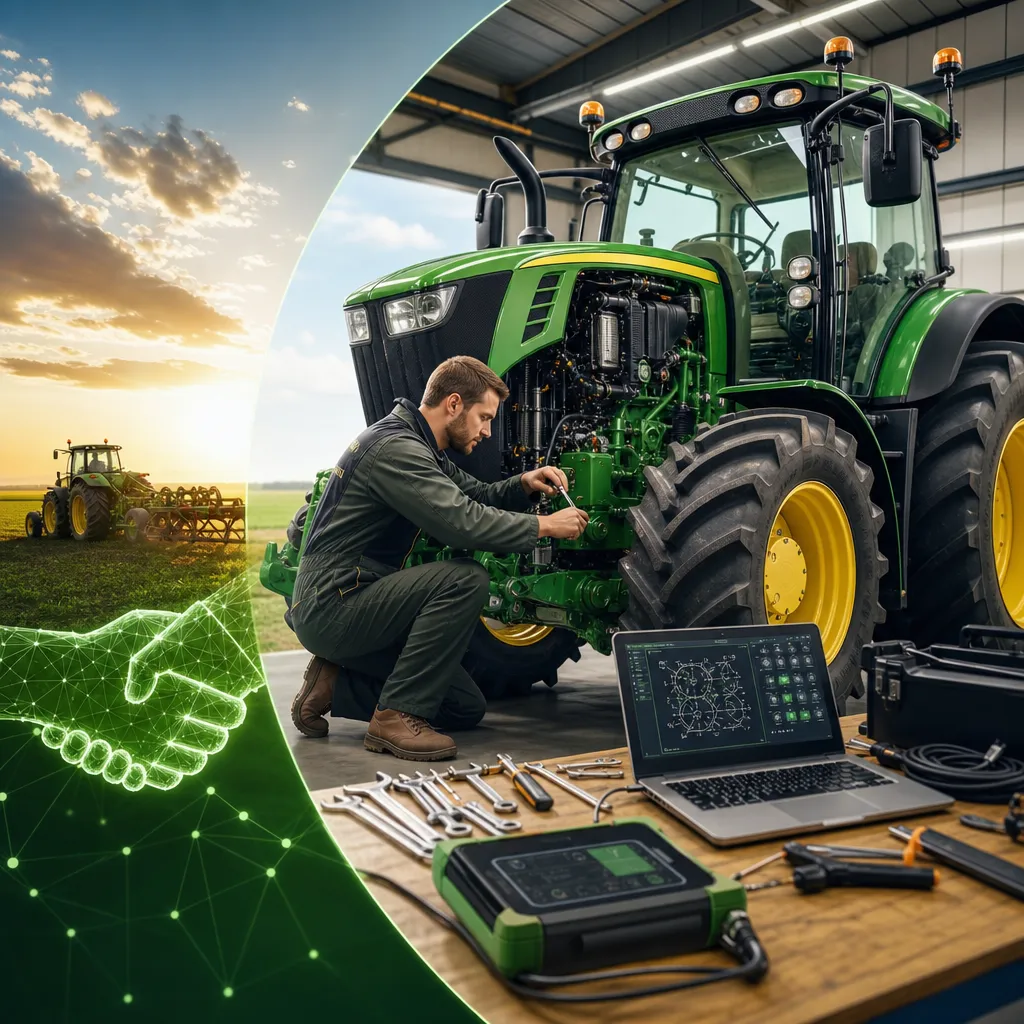 John Deere geri addım atdı: fermerlər traktorlarını özləri təmir edə biləcəklər