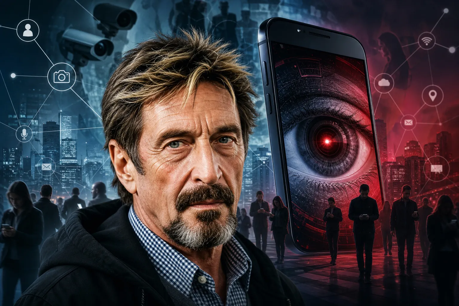 John McAfee-nin xəbərdarlığı: Smartfonlar cibimizdəki ən böyük casusa necə çevrildi?