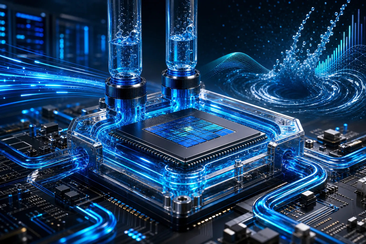 KAIST-dən AI çipləri üçün inqilabi maye soyutma: əvvəlki rekordu 10 dəfə üstələyir