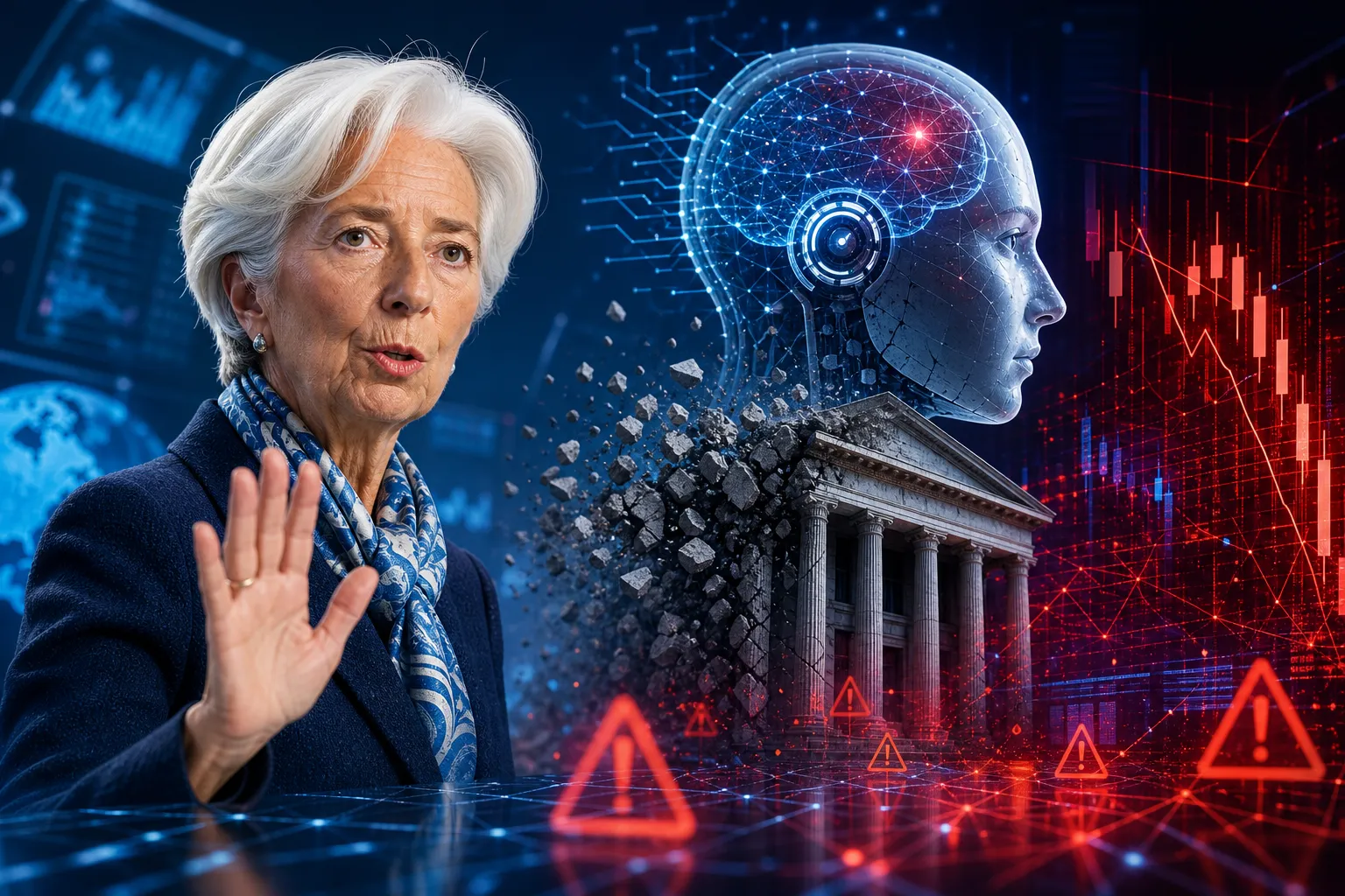 Lagarde-dən sərt xəbərdarlıq: AI bank sistemində yeni maliyyə böhranı yarada bilər