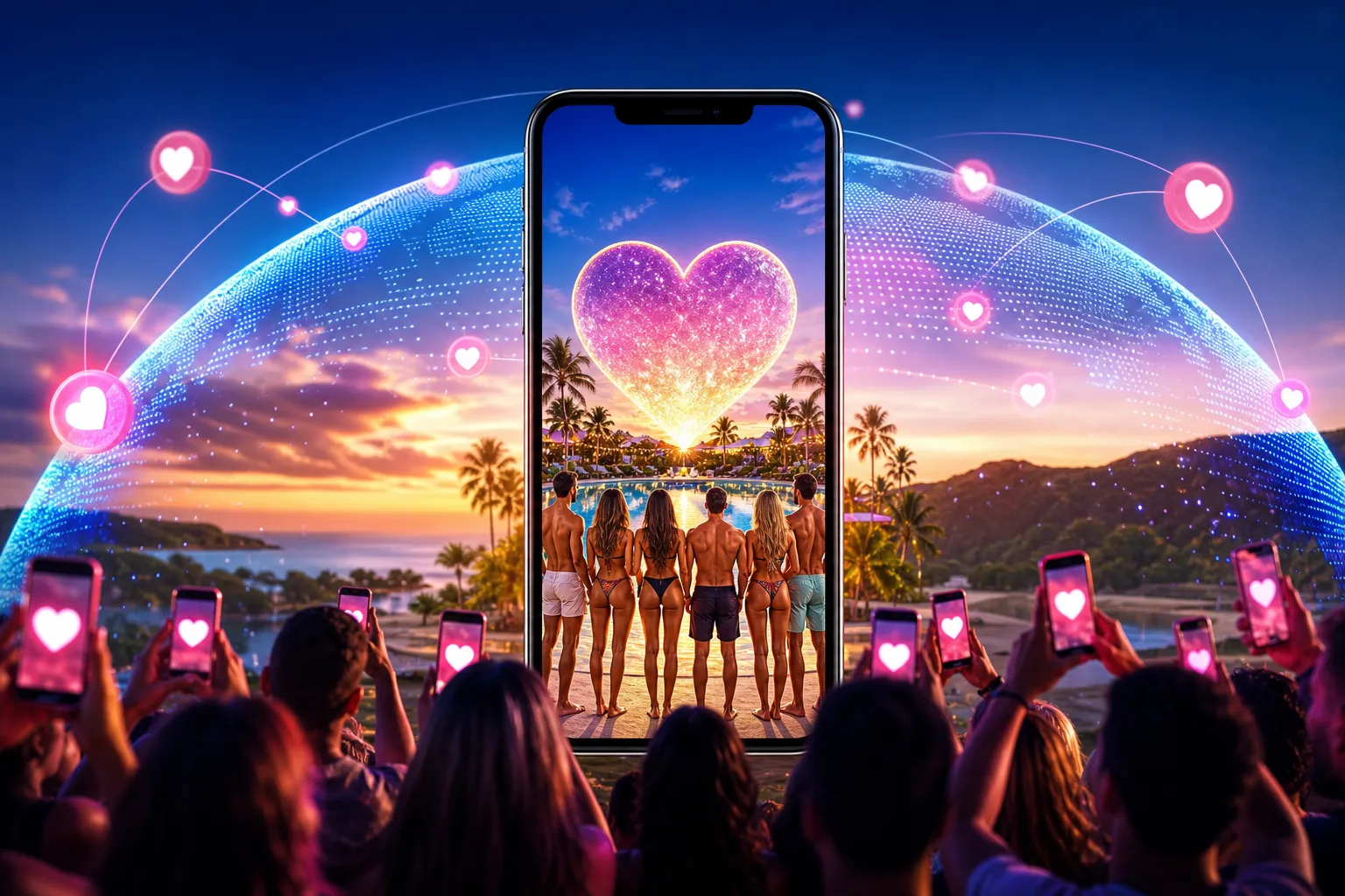 Love Island USA tətbiqi partladı: 10 milyondan çox istifadəçi şounun taleyini telefondan dəyişir