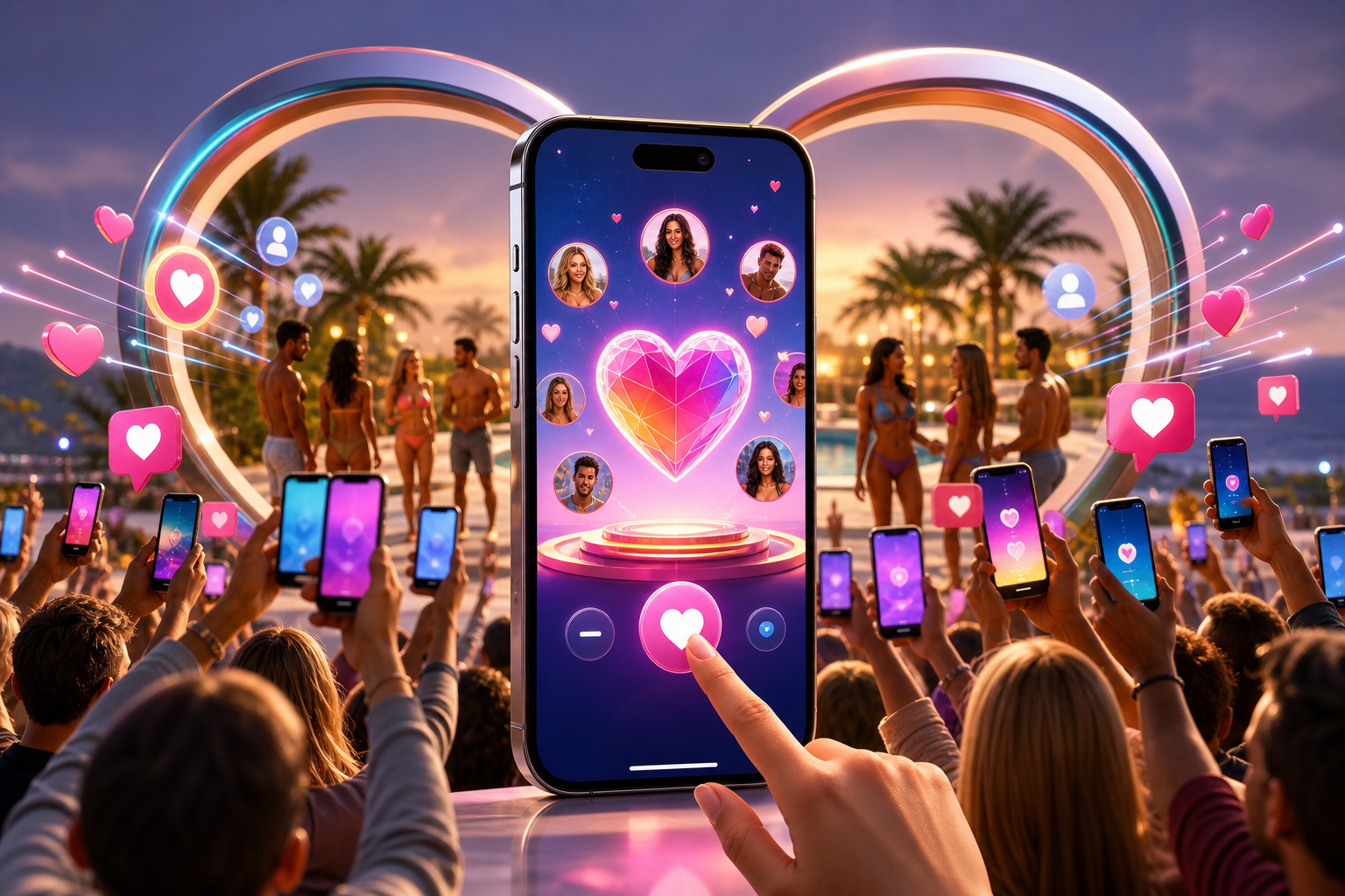 Love Island USA tətbiqi partladı: 10 milyondan çox istifadəçi şounun taleyini telefondan dəyişir