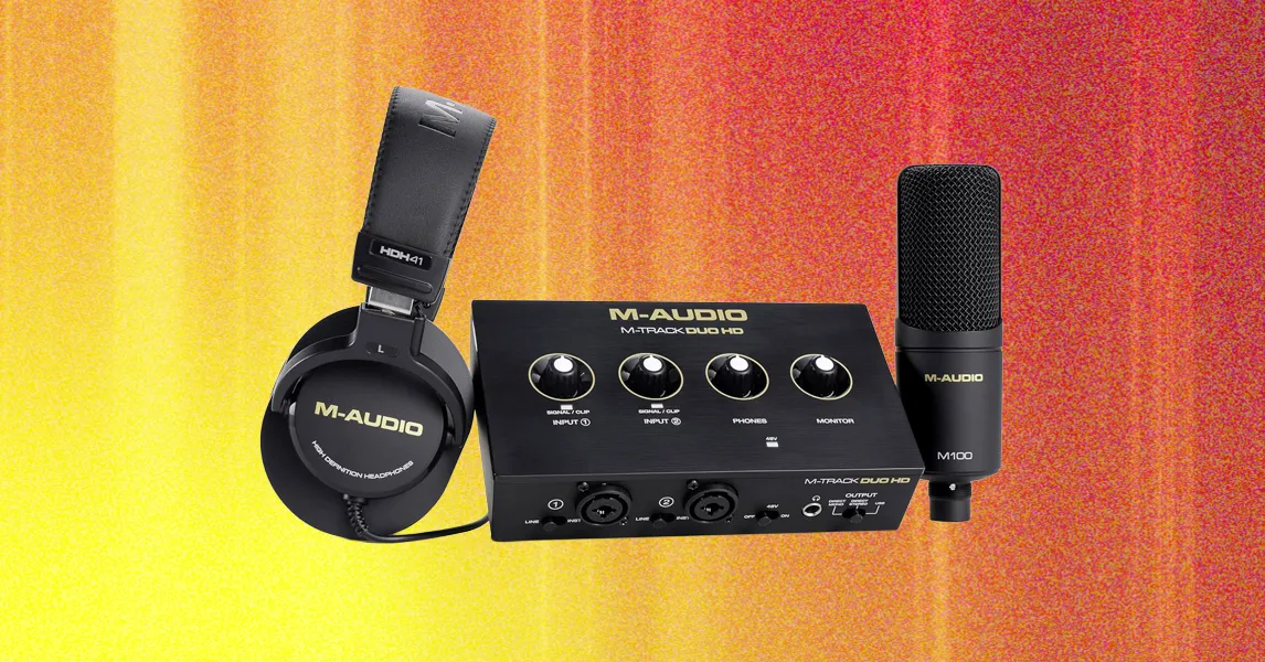 M-Audio M Track Duo HD Producer Pack: Podkast Həyatınızı Dəyişdirə Bilər!