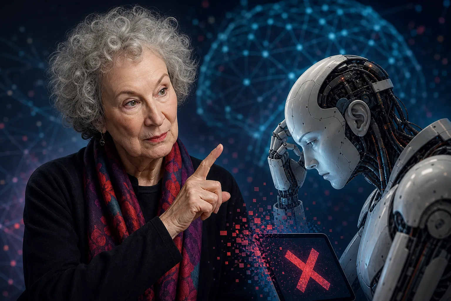 Margaret Atwood AI barədə sərt danışdı: “Claude səhv cavab verdi”