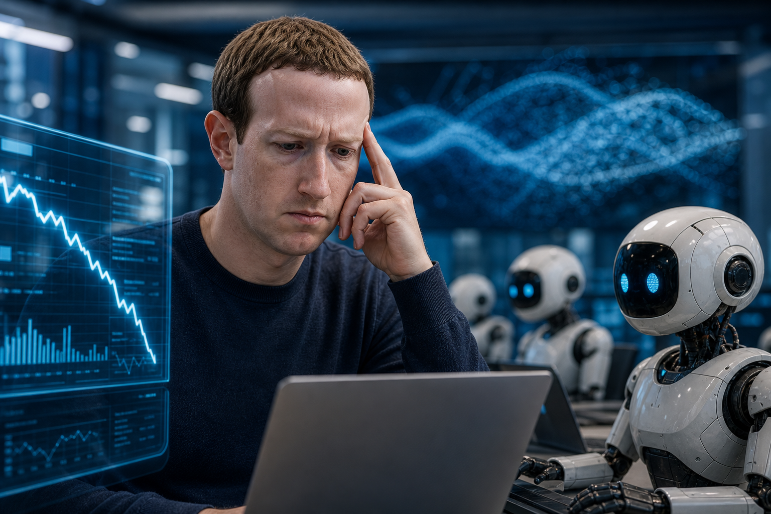 Mark Zuckerberg Meta-da AI agentlərinin tempindən narazıdır: gözləntilər özünü doğrultmur