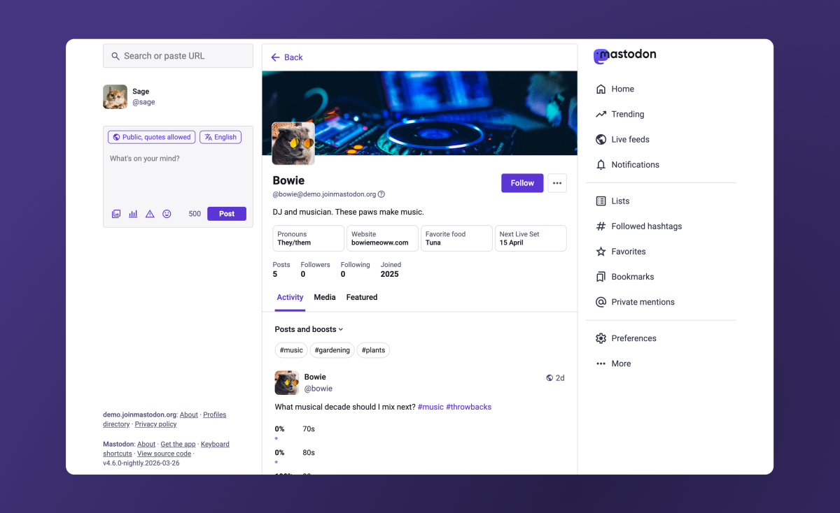Mastodon: Yeni Dizaynla Sosial Şəbəkəni Daha Asan Edir