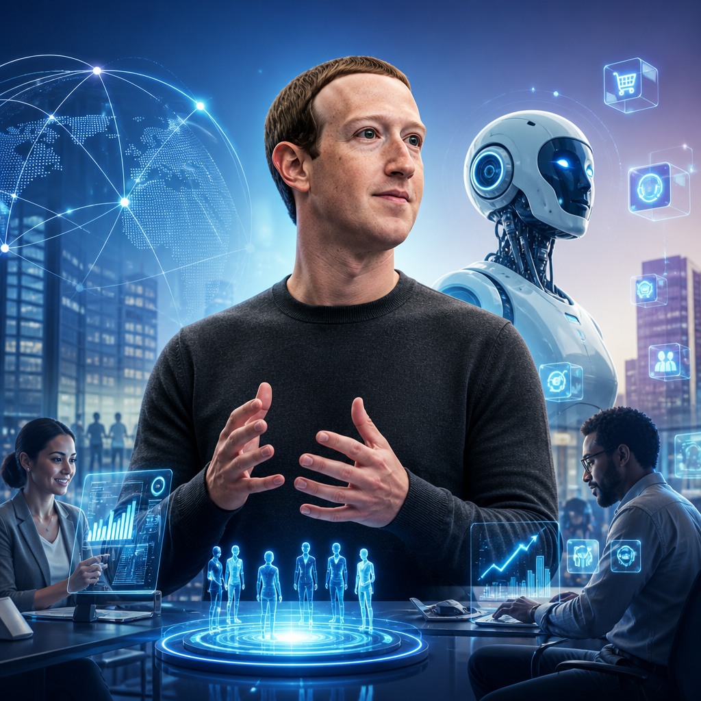 Meta bizneslər üçün AI planını böyüdür: Zuckerberg təkcə agentlərlə kifayətlənmir