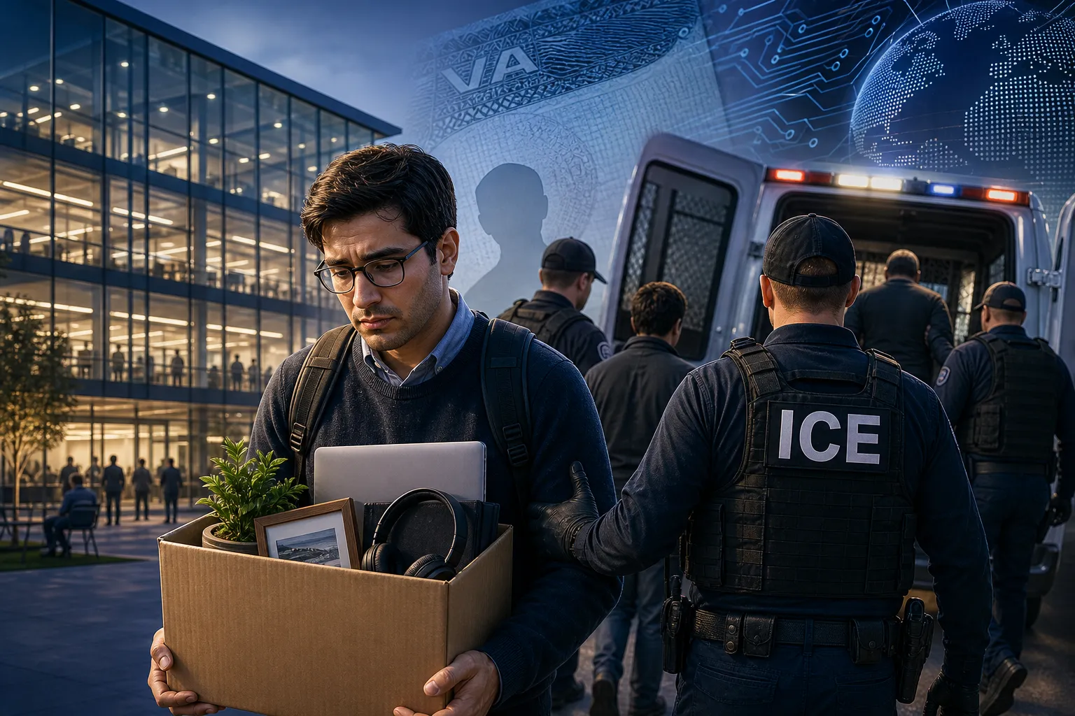 Meta-da ixtisar olunan əməkdaş ICE tərəfindən saxlanıldı: vizalı tech işçilər üçün yeni siqnal
