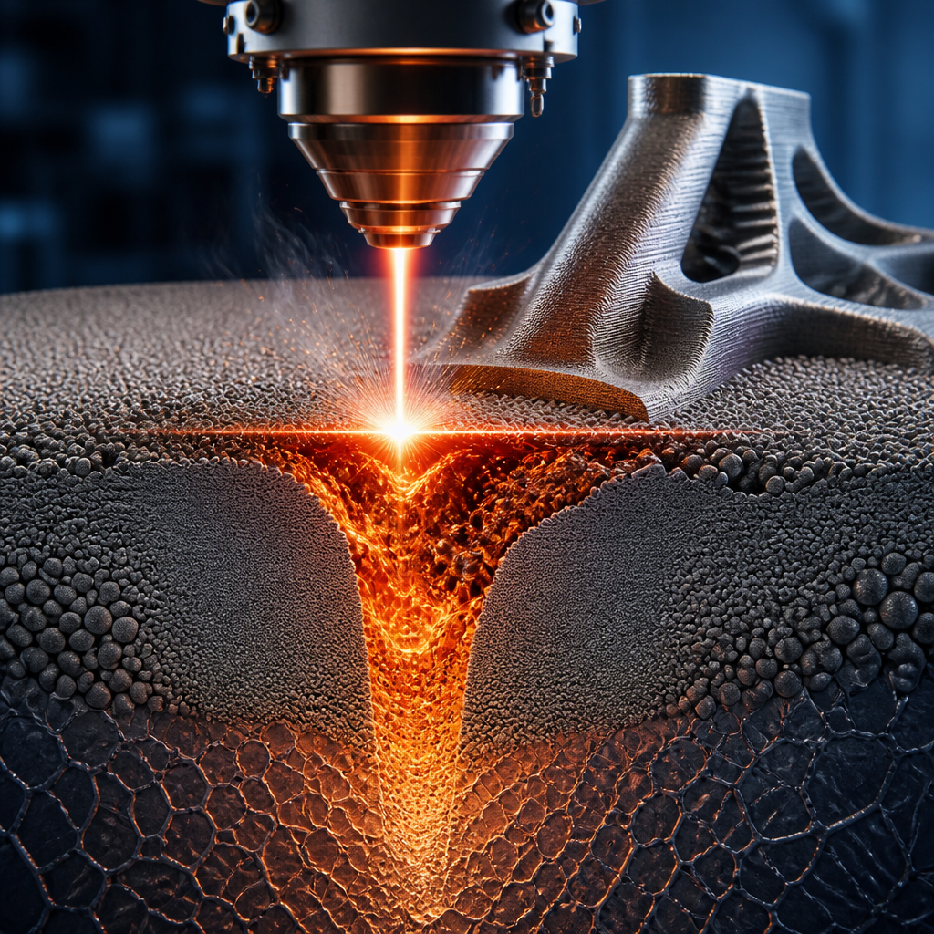 Metal 3D çapında görünməyən proses: lazerin altında nə baş verir?