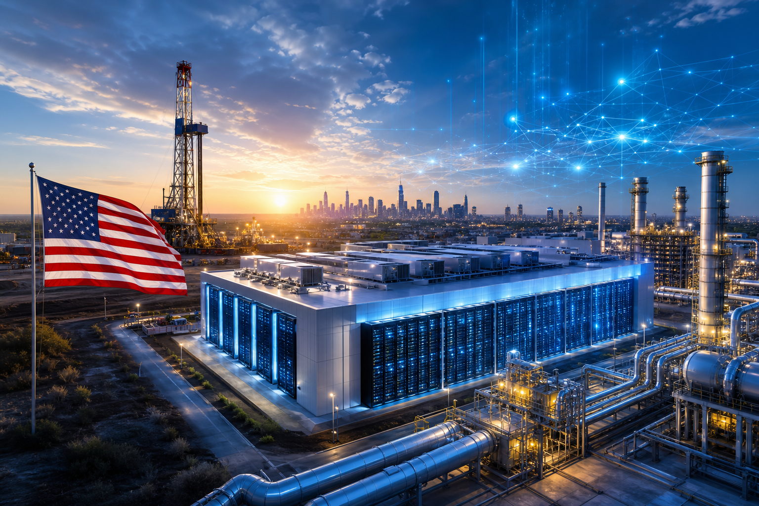 Microsoft və Chevron ABŞ-da nəhəng qazla işləyən data mərkəzi layihəsinə başlayır