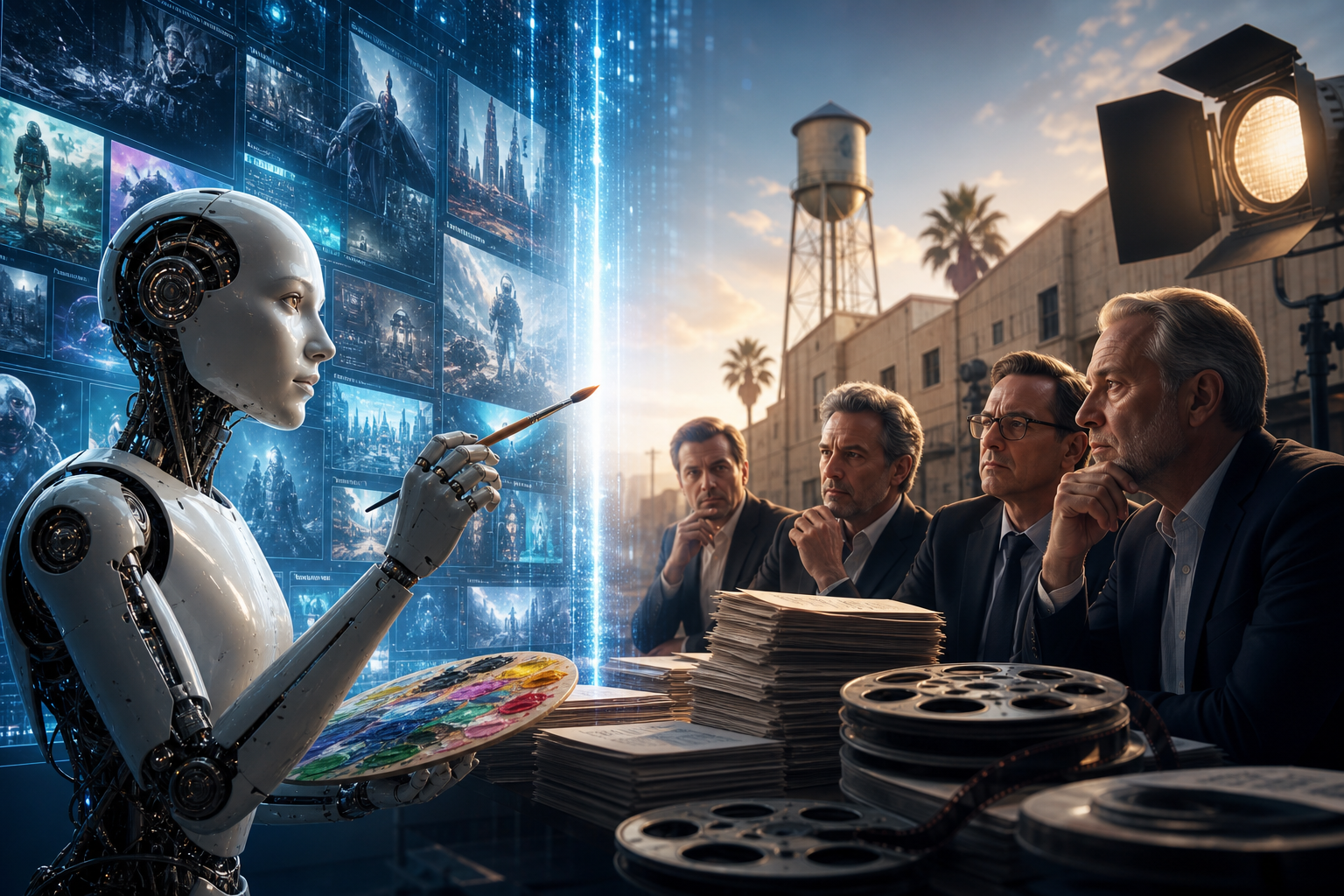 Midjourney Hollywood studiyalarından AI istifadəsini açıqlamağı tələb edir