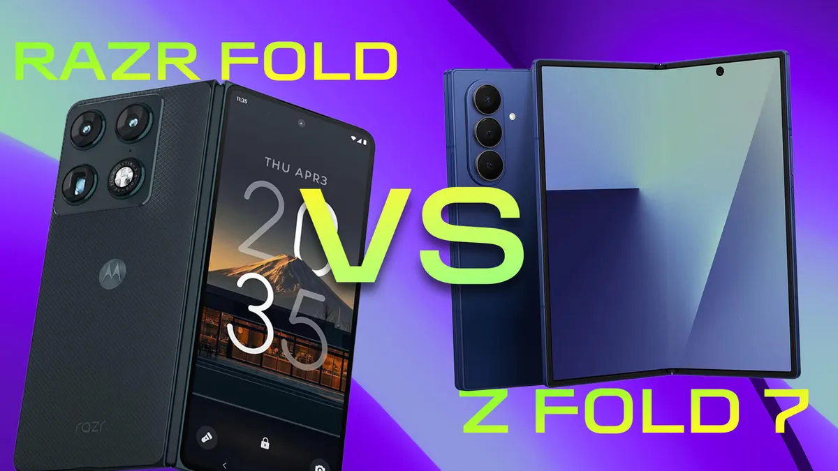 Motorola Razr Fold və Galaxy Z Fold 7: Kitab Üslubunda Telefonlar Necə Müqayisə Olunur?