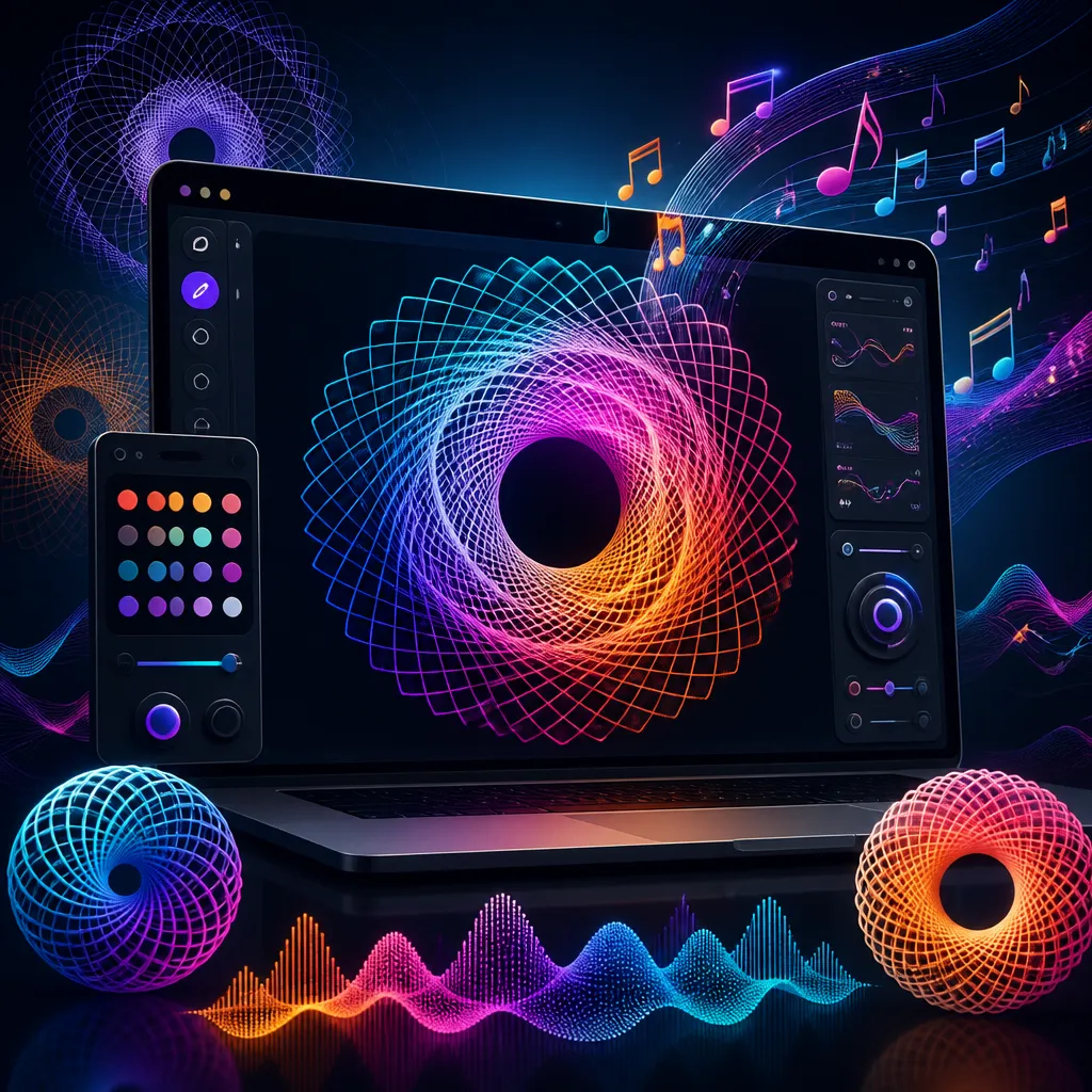 Musical Spirograph: Brauzerdə həm rəsm çəkən, həm də musiqi yaradan hipnotik veb alət