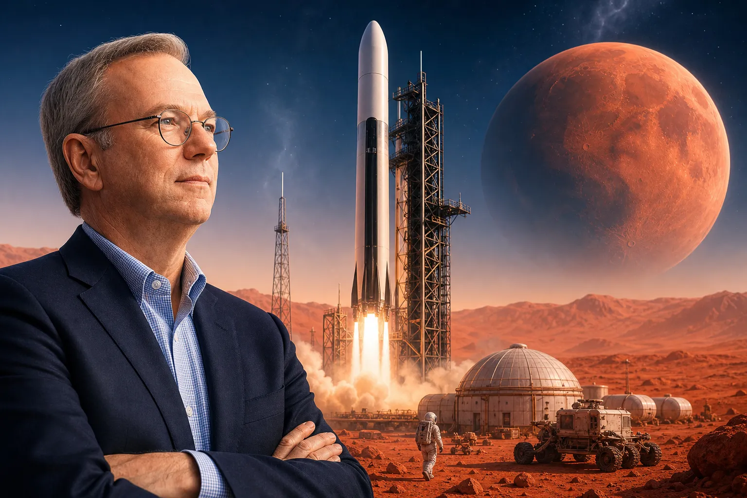 NASA 2028 Mars missiyası üçün Eric Schmidt-in Relativity Space şirkətini seçdi