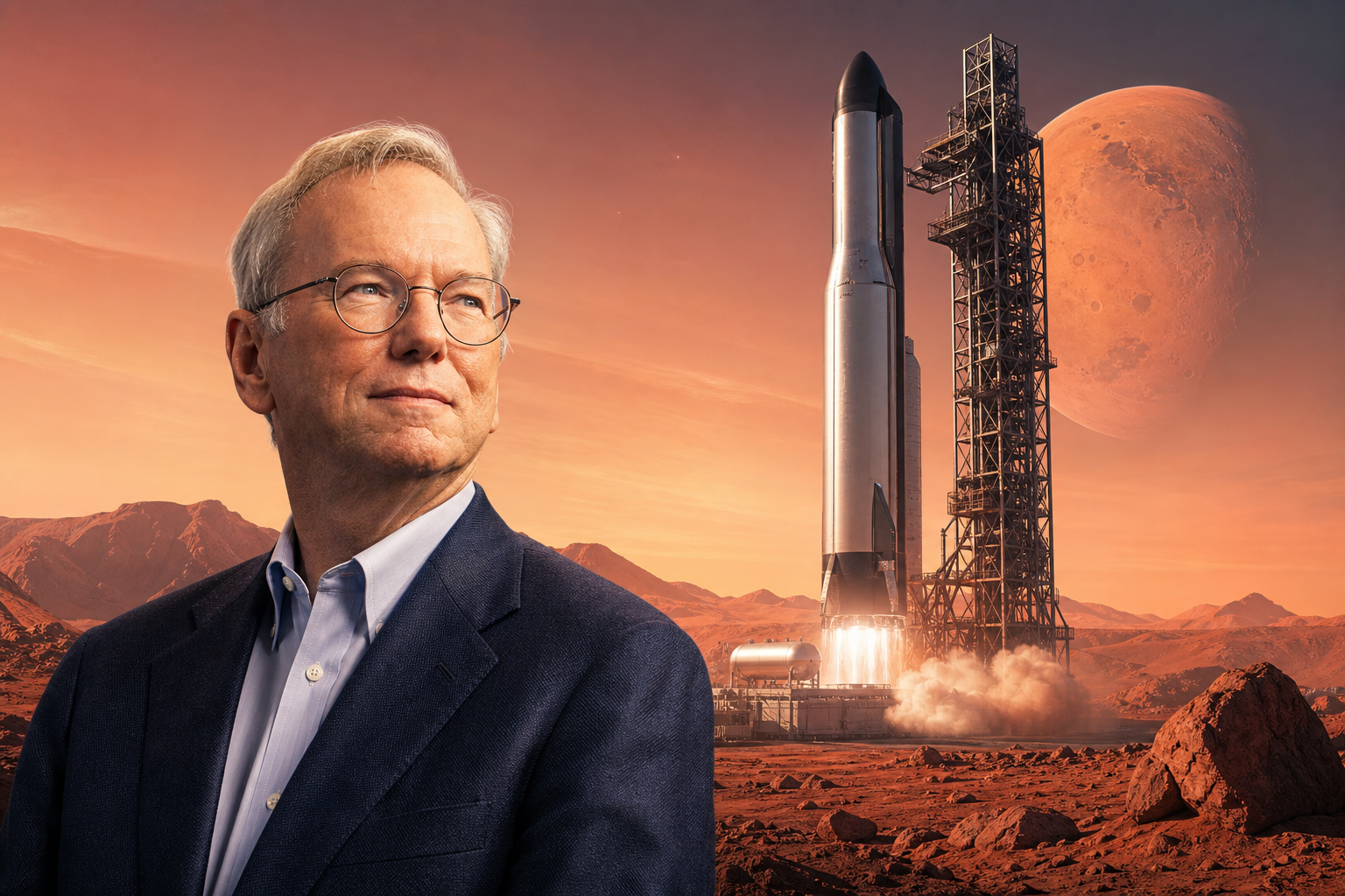 NASA 2028 Mars missiyası üçün Eric Schmidt-in Relativity Space şirkətini seçdi
