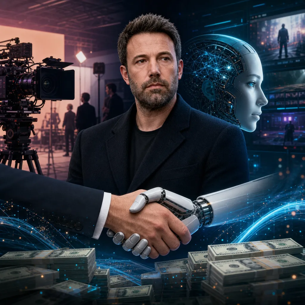 Netflix Ben Affleck-in AI kino startapına 587 milyon dollar ödəyib