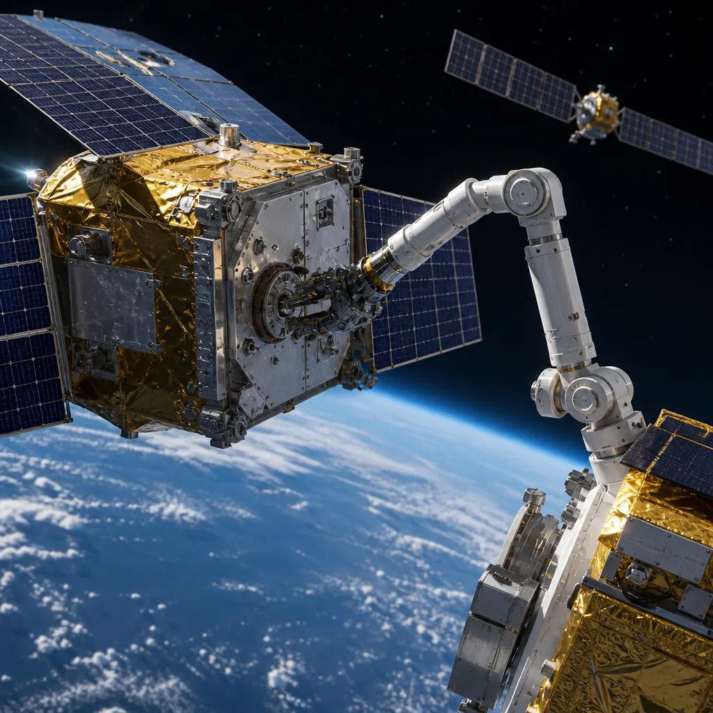 Northrop Grumman kosmosda peyk “mexaniki” ilə peyklərin ömrünü uzadır