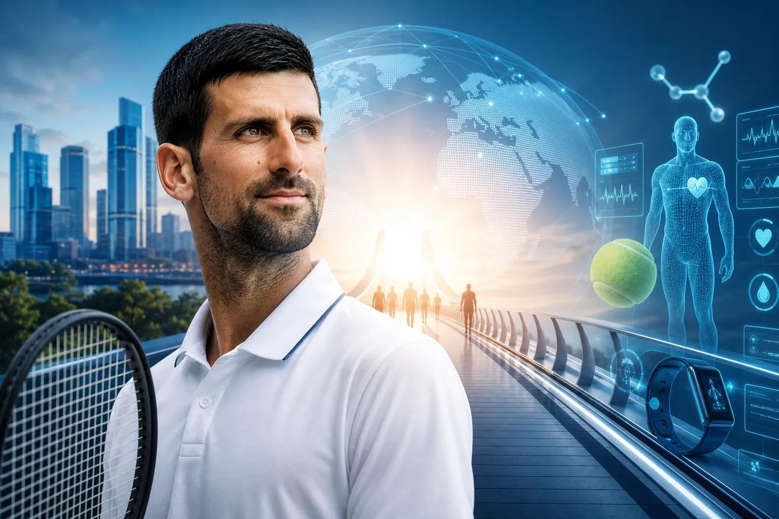 Novak Djokovic General Atlantic-a qoşuldu: tennis ulduzu health-tech bazarına körpü olacaq