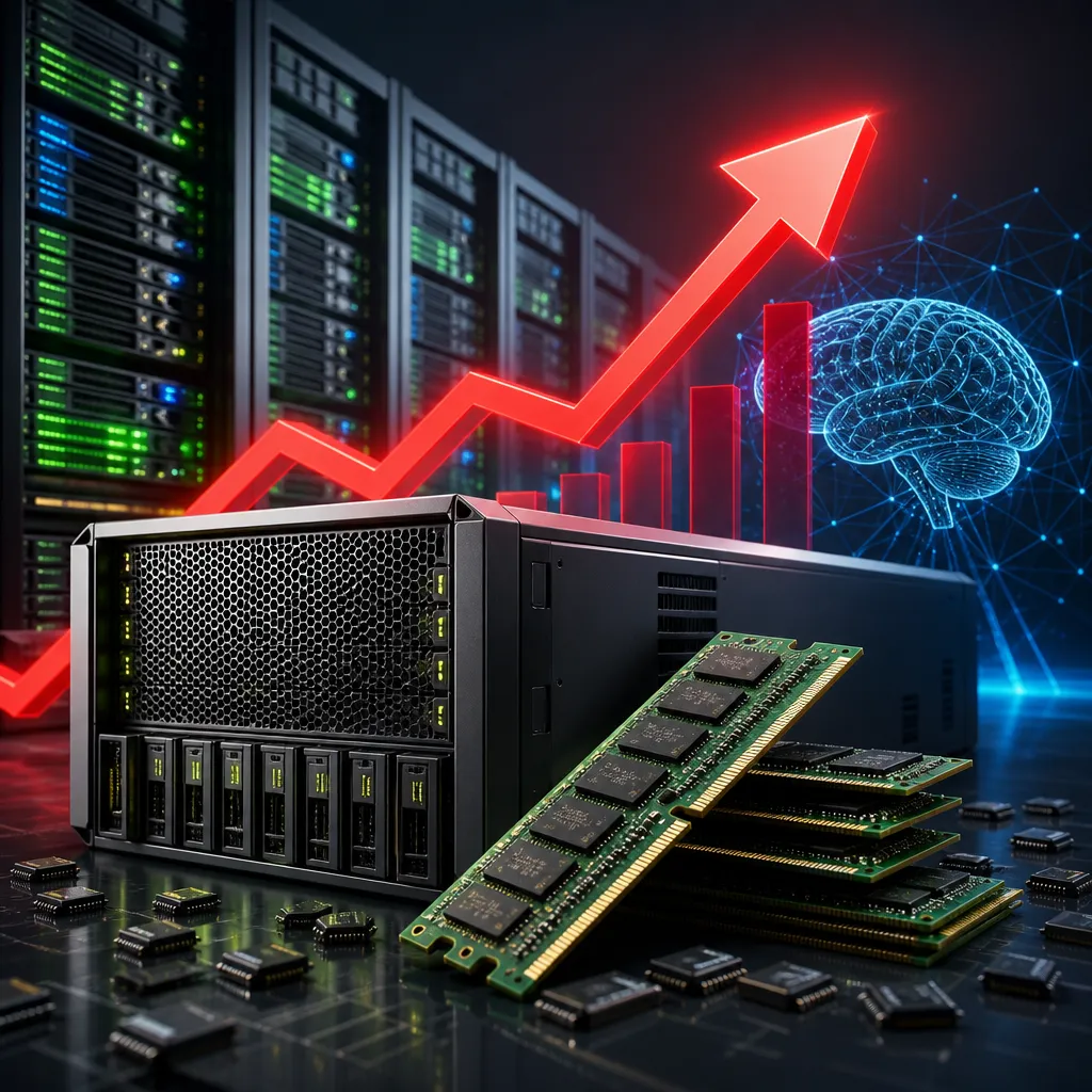 Nvidia AI serverləri bahalaşır: yaddaş böhranı qiymətləri 15%-dən çox artırır