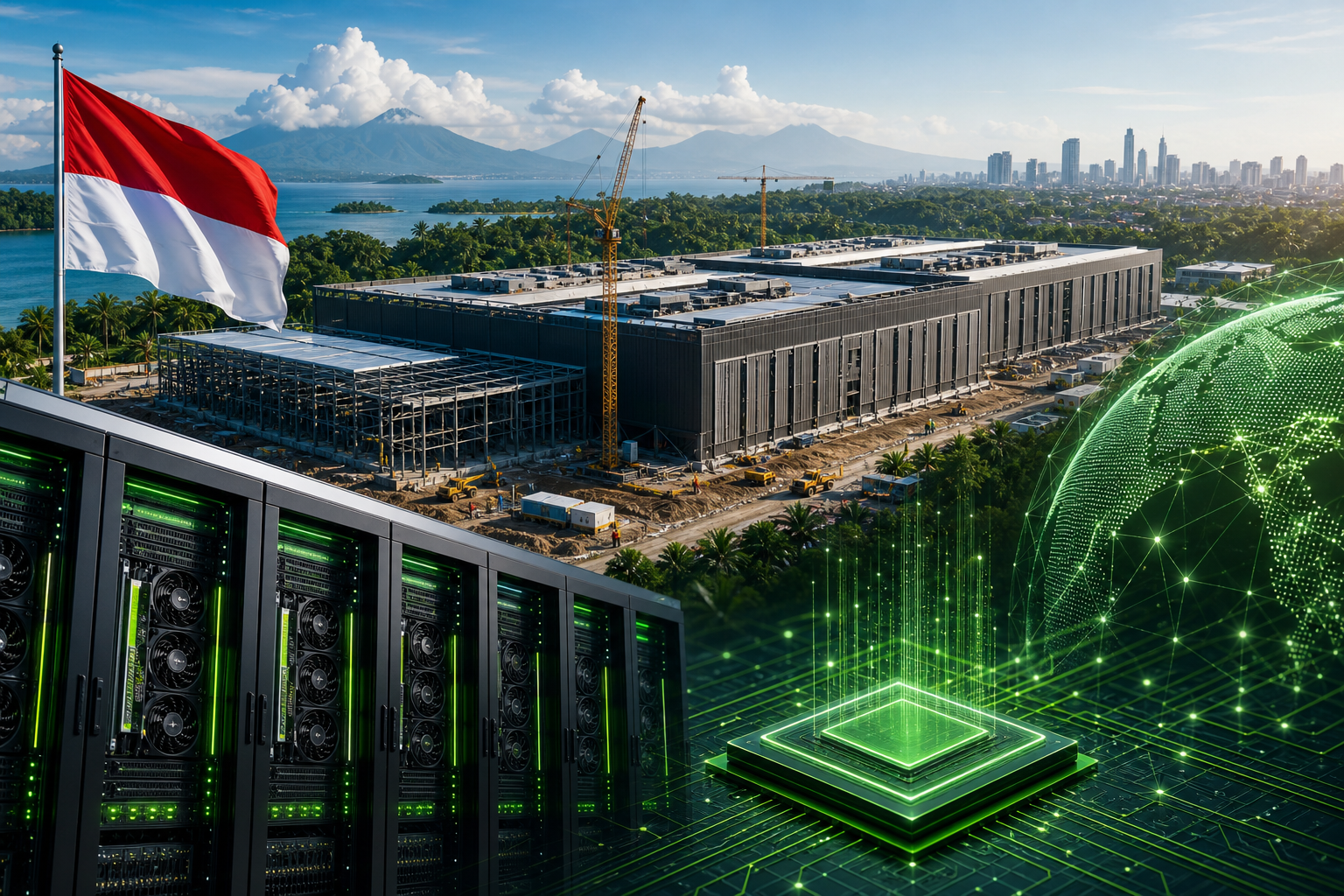 Nvidia dəstəkli Firmus İndoneziyada 360 MVt-lıq AI data mərkəzi qurur