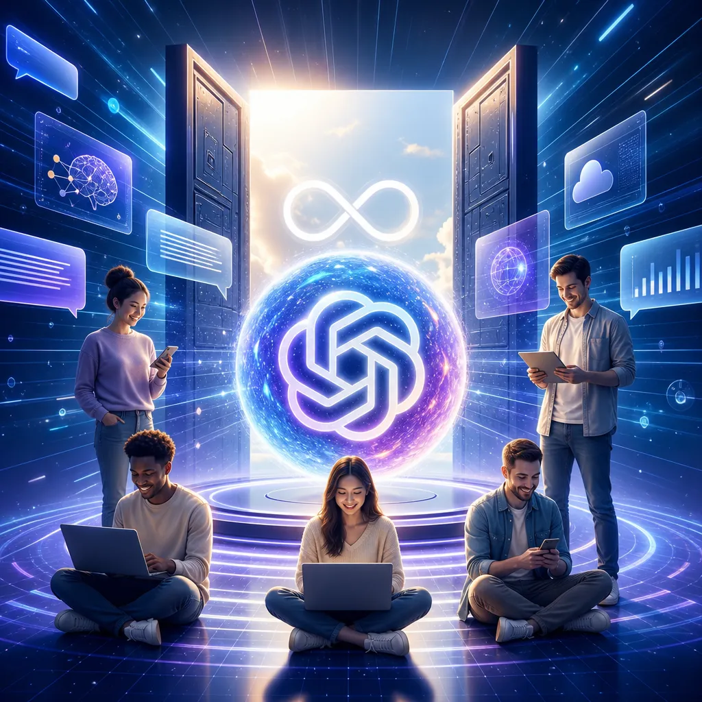 OpenAI pulsuz ChatGPT istifadəçiləri üçün gündəlik limiti ləğv edir: GPT-5.6 Luna standart model olur