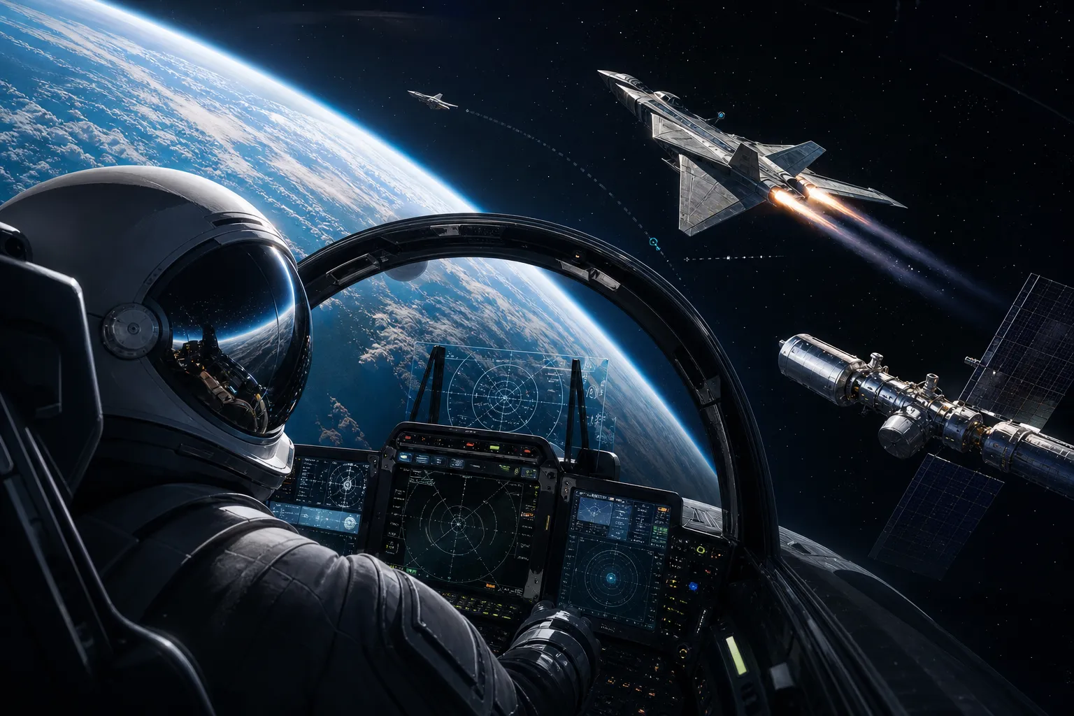 Özəl kosmik pilotlar ABŞ Space Force üçün orbitdə “Top Gun” səviyyəli missiya həyata keçirdi