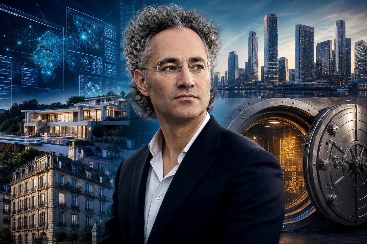 Palantir CEO-su Alex Karp 200 milyon dollarlıq gizli mülklər imperiyası qurub