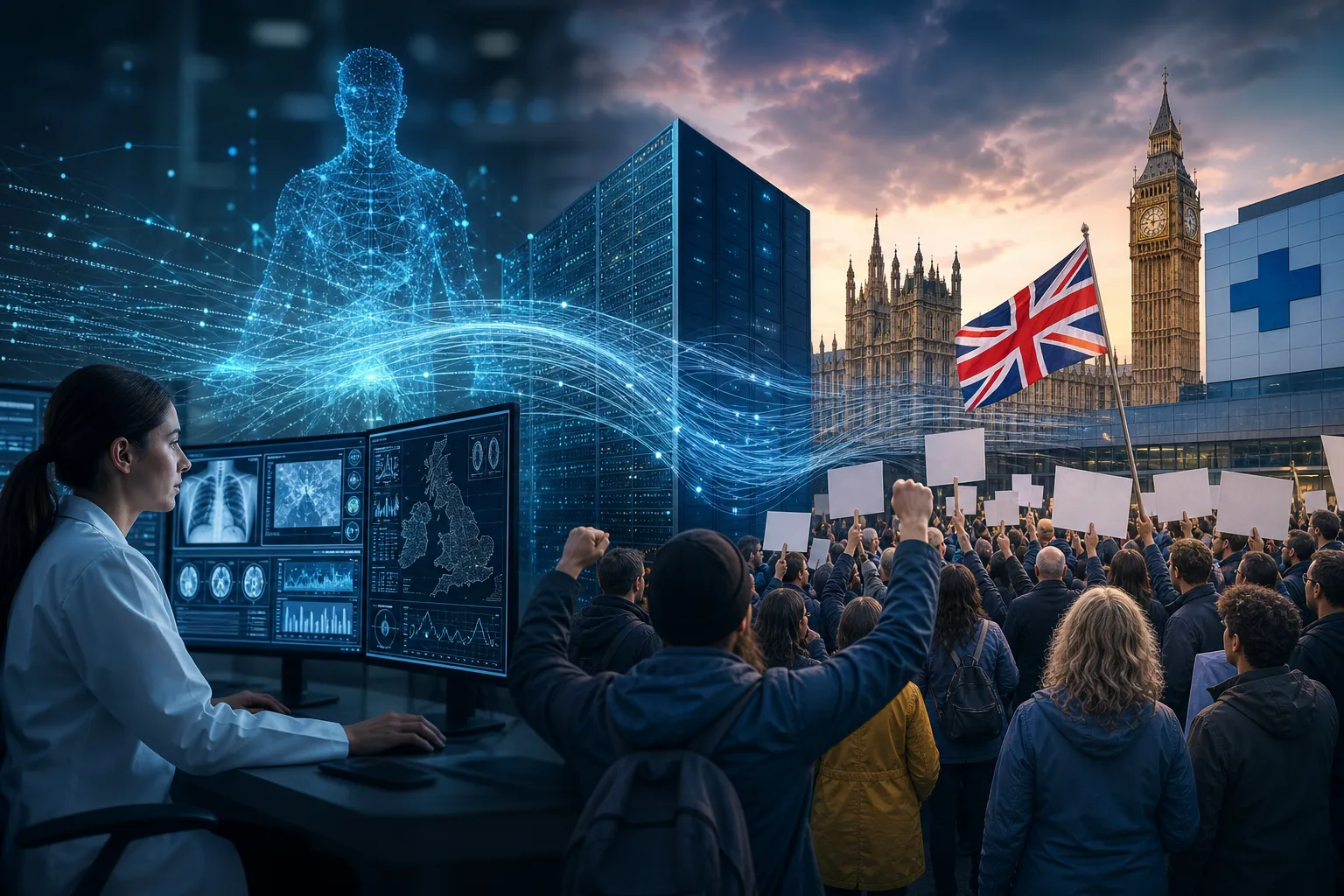 Palantir-in NHS ilə AI və data sazişi Britaniyada etiraz dalğası yaratdı