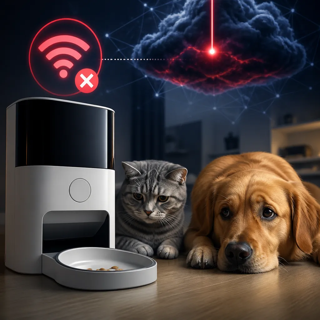 Petlibro nasazlığı: ağıllı yem qabları ev heyvanlarını ac qoydu