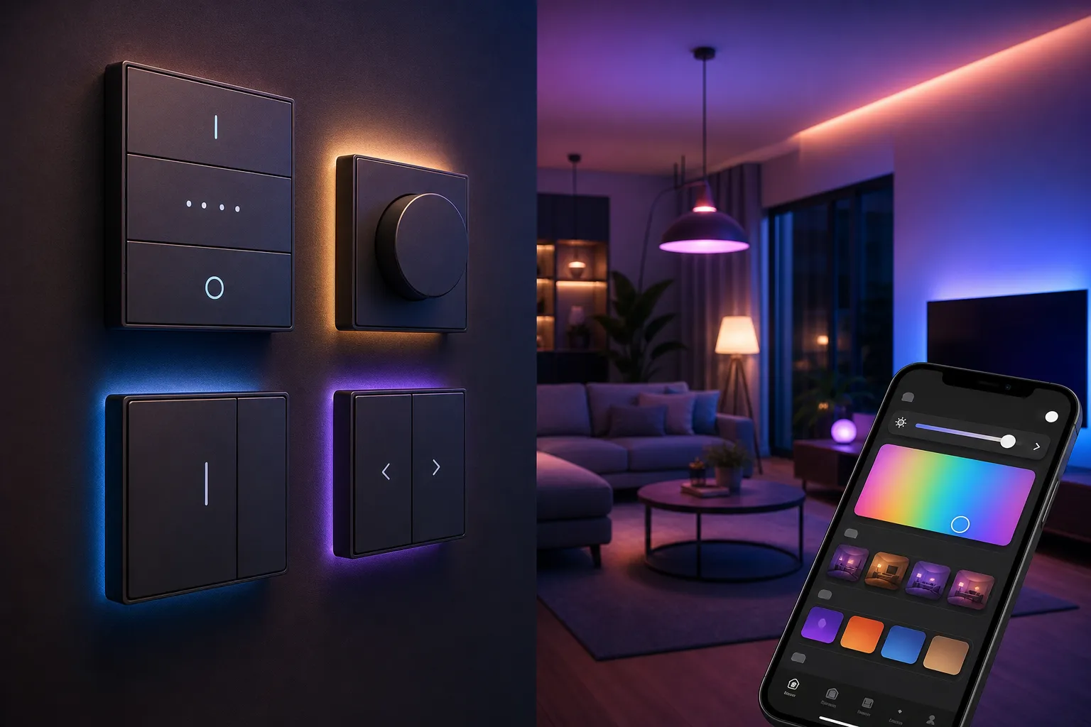 Philips Hue adi lampaları da ağıllı ev sisteminə qoşur: yeni divar modulları təqdim edildi